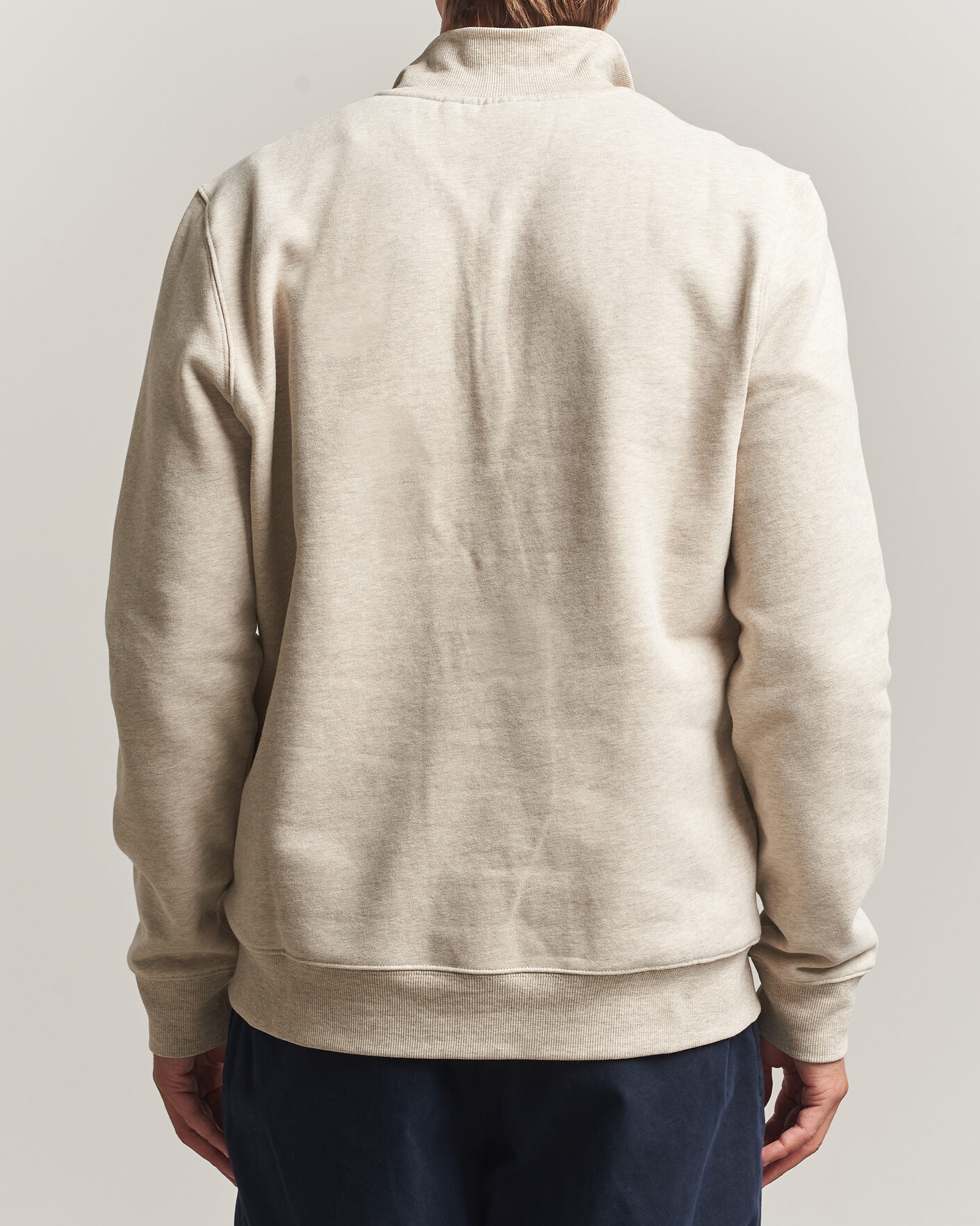 Uomini | Maglieria | Morris | Brandon Lily Half Zip Khaki