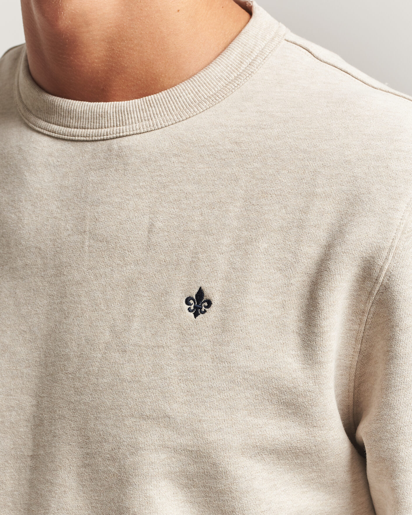 Uomini | Maglieria | Morris | Brandon Lily Sweatshirt Khaki