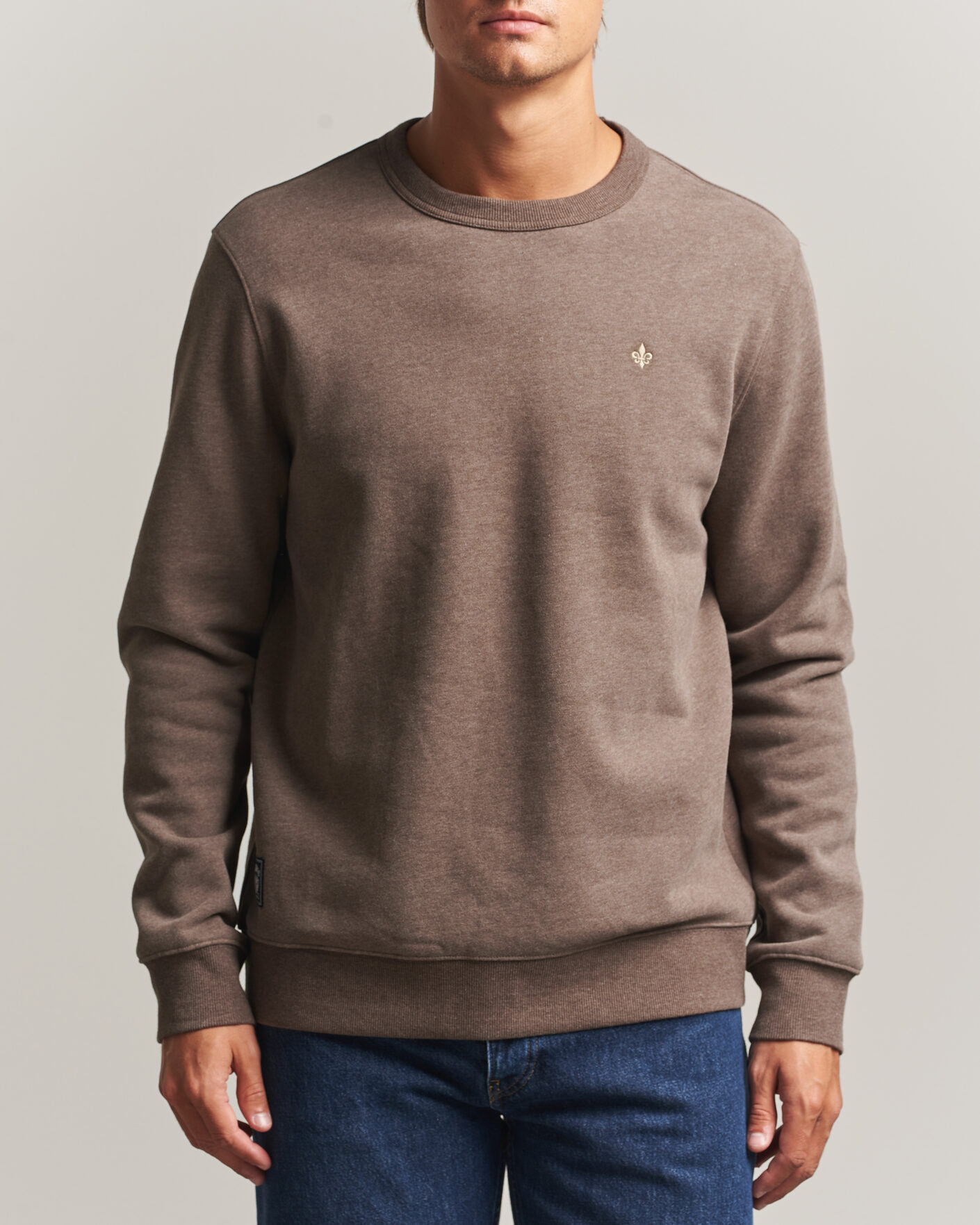 Uomini | Maglieria | Morris | Brandon Lily Sweatshirt Brown