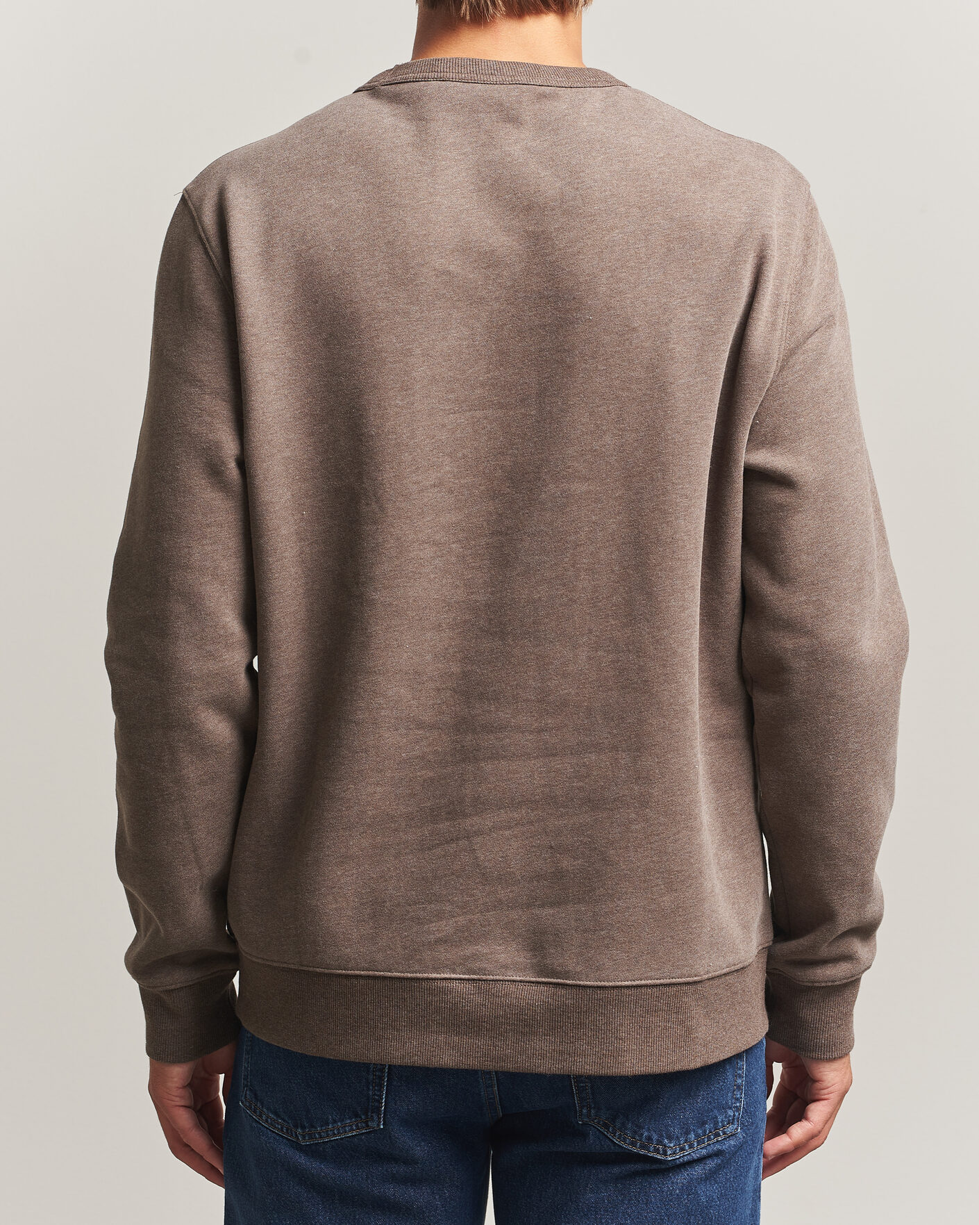 Uomini | Maglieria | Morris | Brandon Lily Sweatshirt Brown