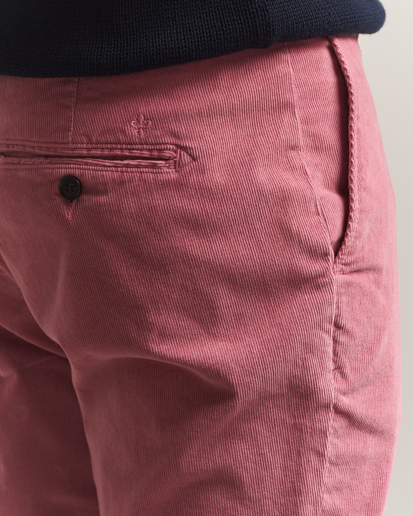 Uomini | Pantaloni | Morris | Jeffrey Cord Chino Cerise