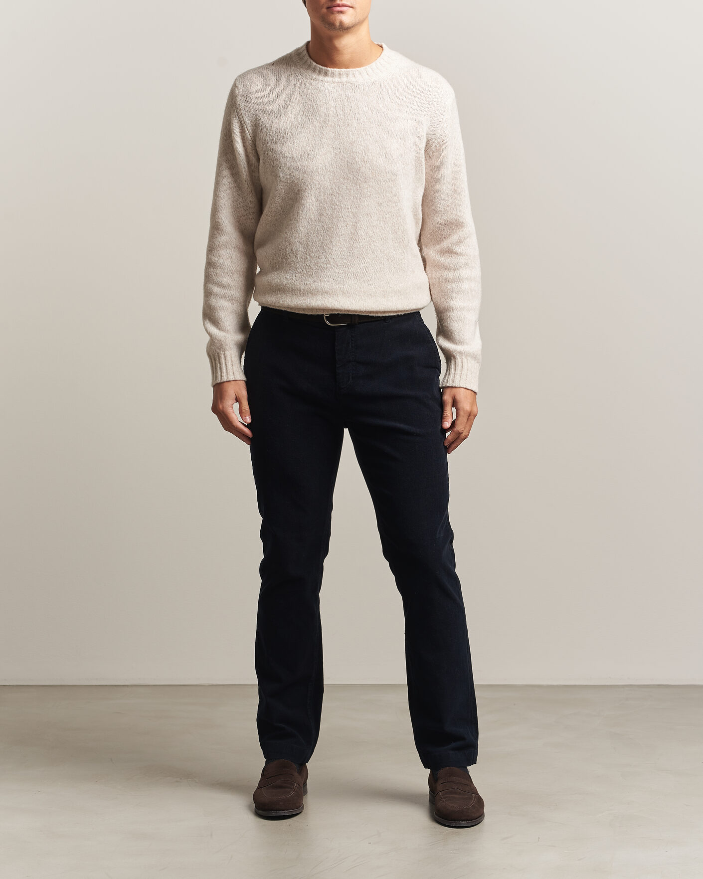 Uomini | Pantaloni | Morris | Jeffrey Cord Chino Blue