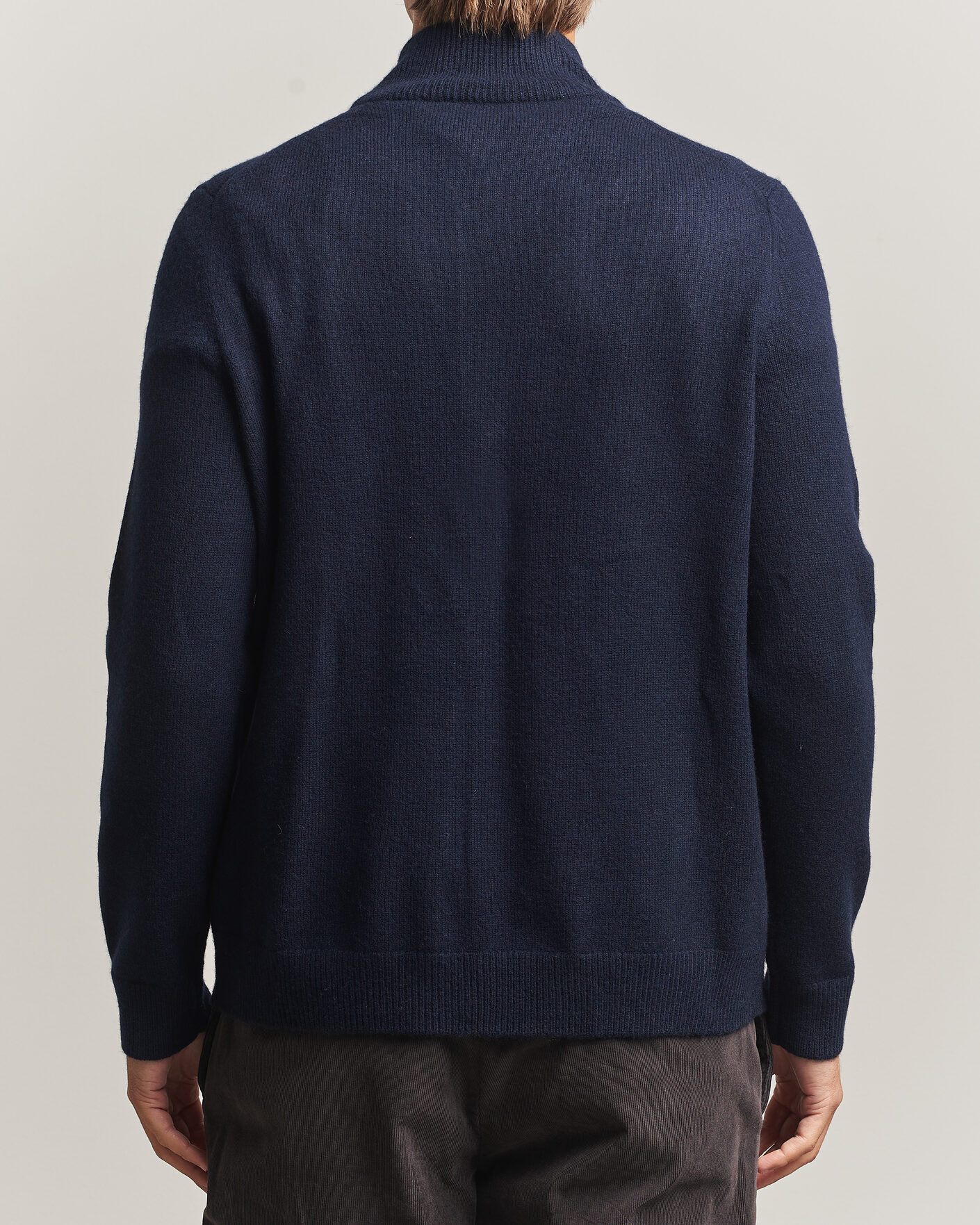 Uomini | Maglieria | Morris | Hertford Button Cardigan Navy