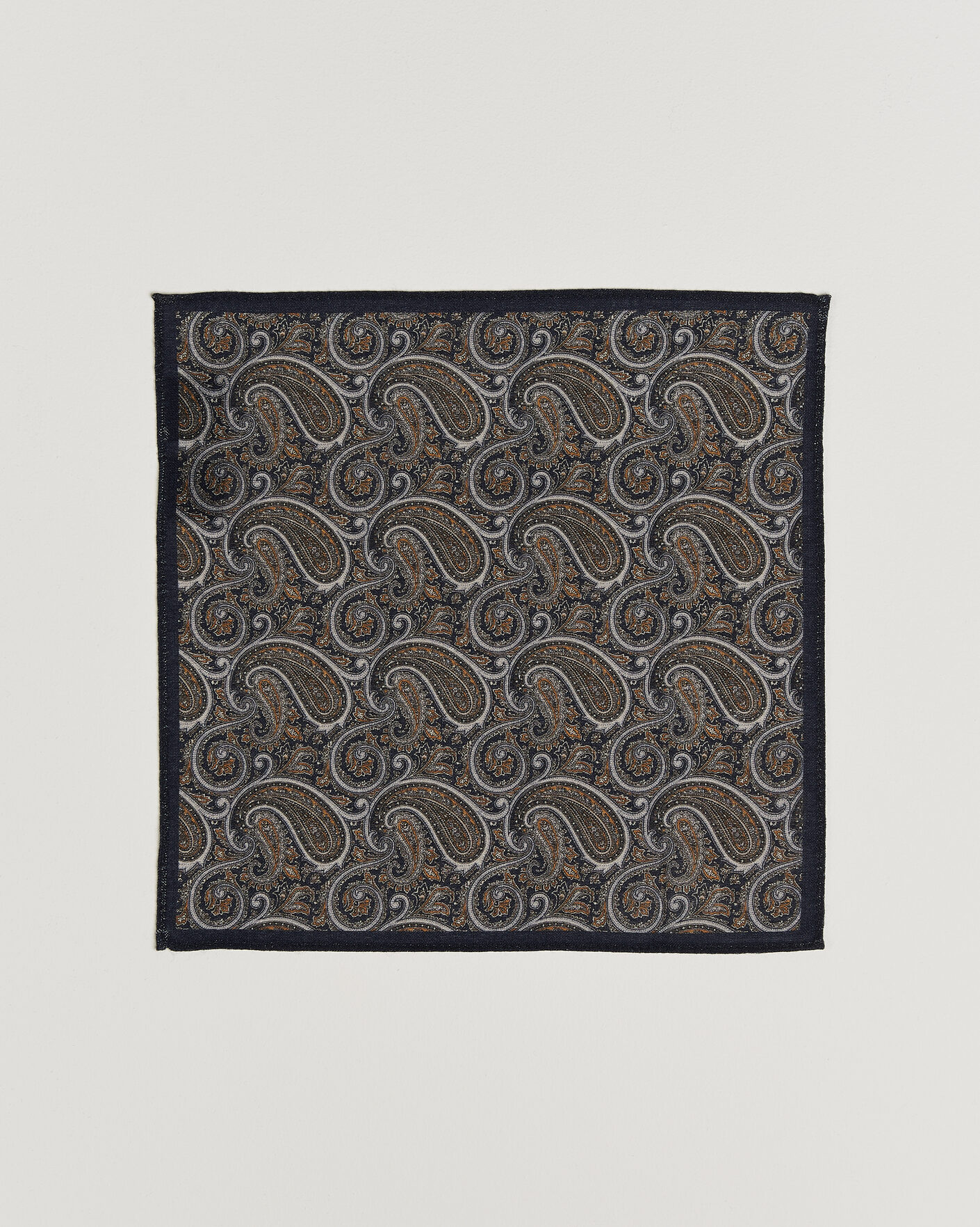 Uomini | Cravatte | Amanda Christensen | Box Set Wool 8 cm Tie And Pocket Square Navy