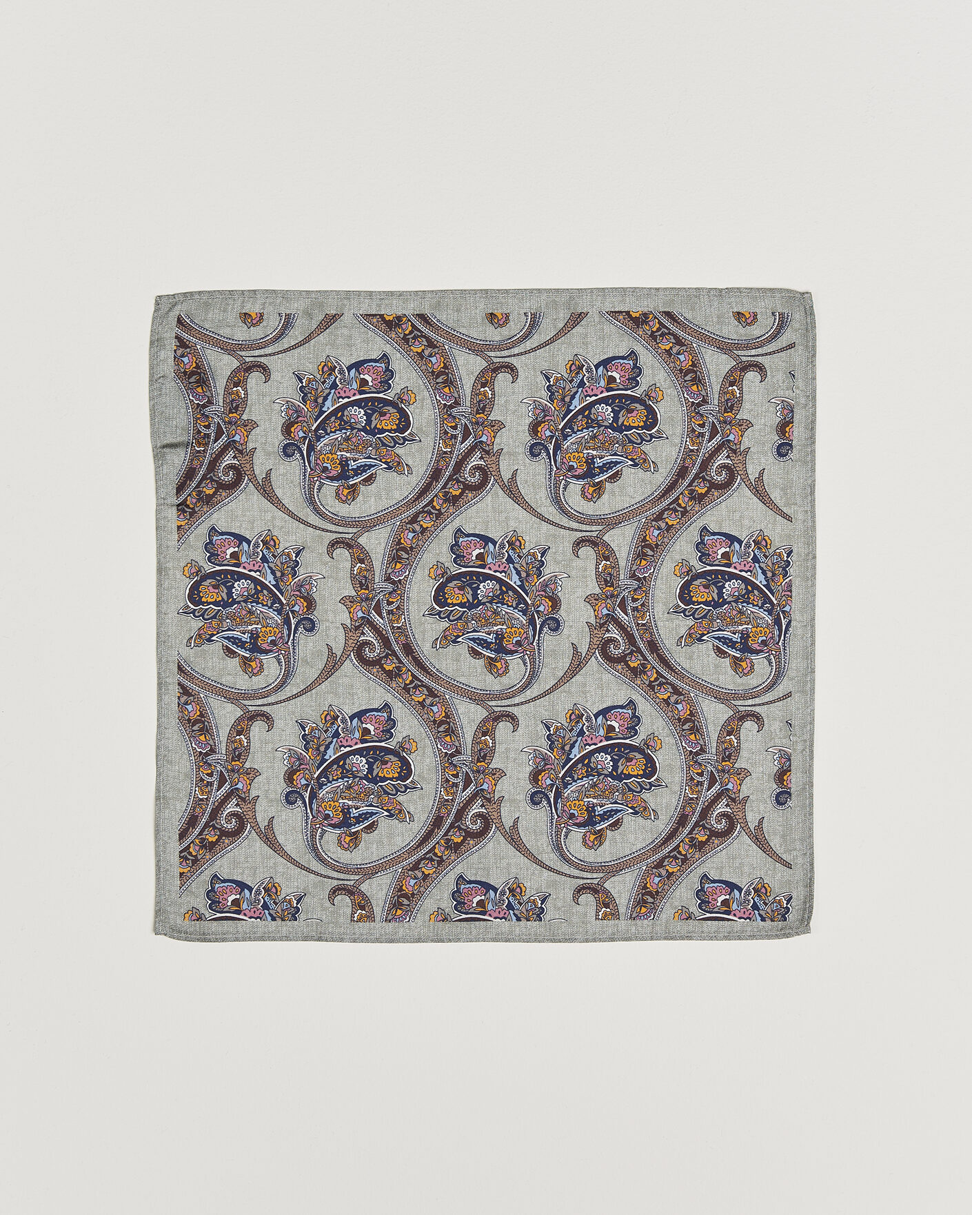 Uomini | Cravatte | Amanda Christensen | Box Set Silk 8 cm Tie And Pocket Square Green