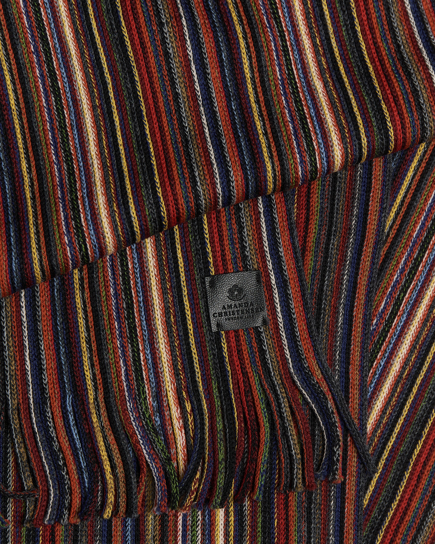 Uomini | Sciarpe | Amanda Christensen | Wool Striped Scarf Multi