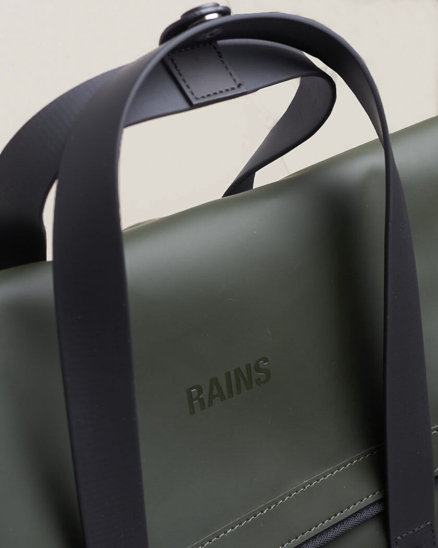 Uomini | Borse | RAINS | 2 Way Tote Backpack Black Green
