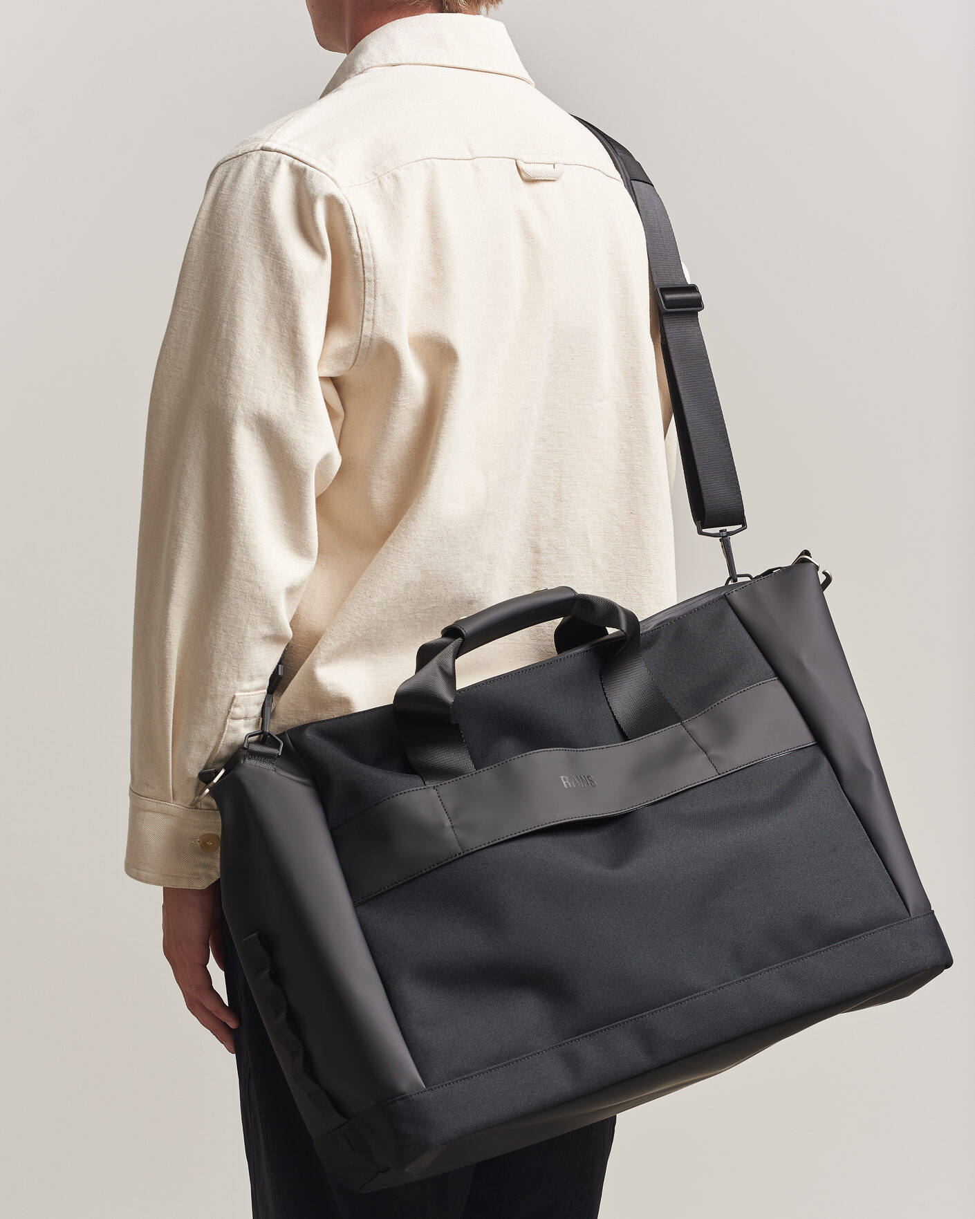 Uomini | Borse | RAINS | Otaru Weekendbag Black