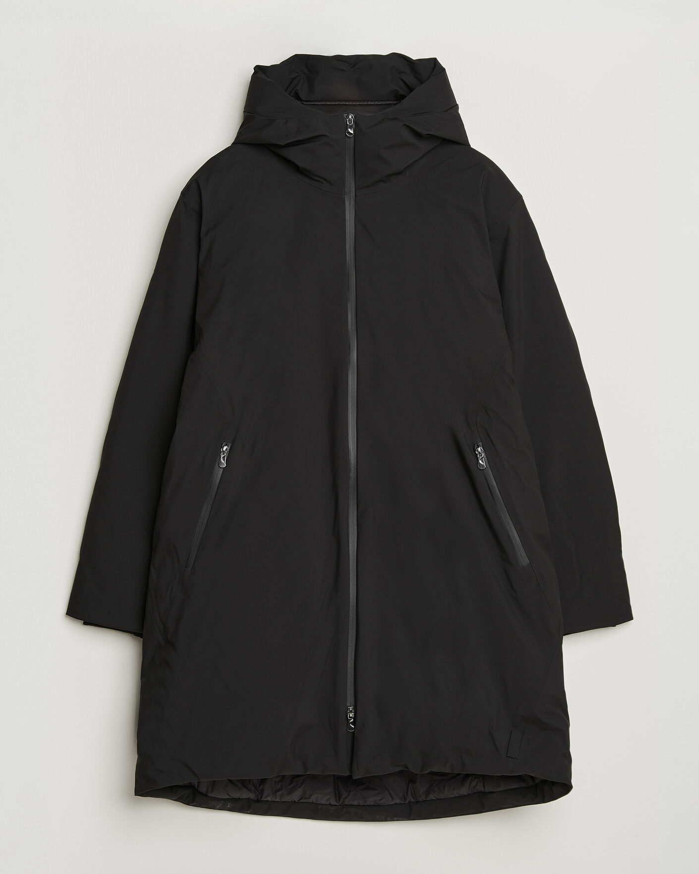Uomini | Giacche | RAINS | Sarna Long Puffer Jacket Black