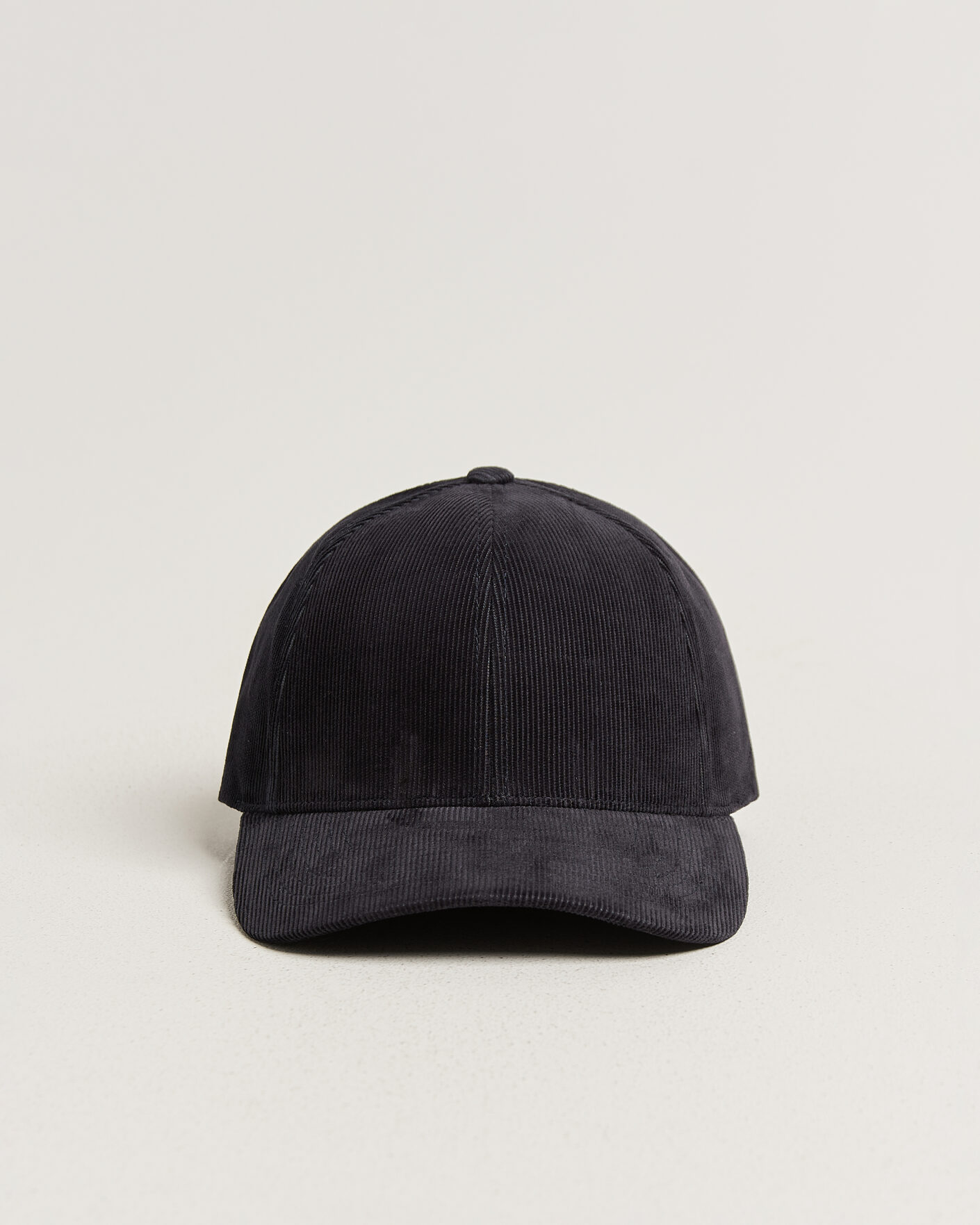 Uomini | Cappelli & Berretti | Varsity Headwear | Corduroy Baseball Cap Asfalto Grey