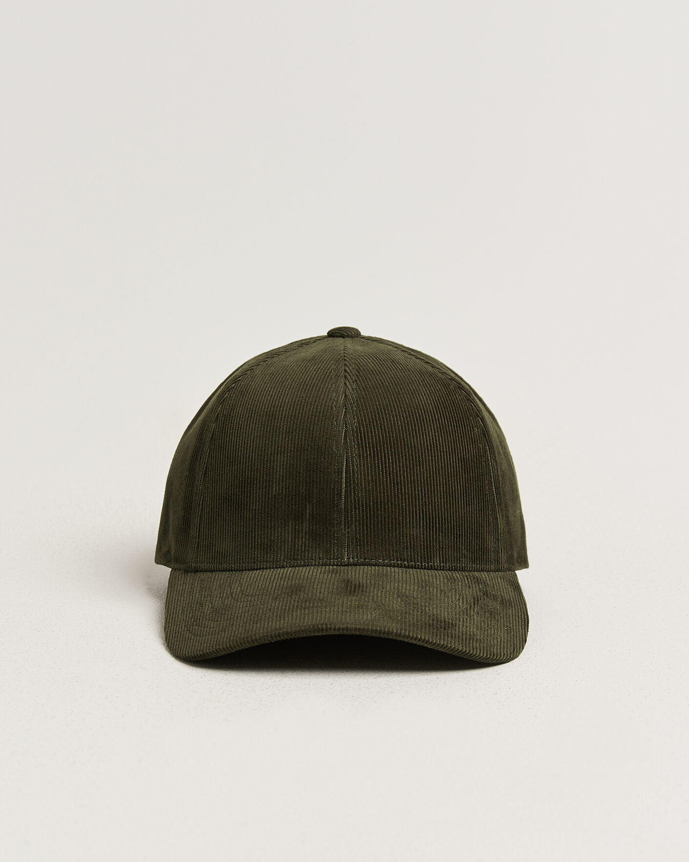 Uomini | Cappelli & Berretti | Varsity Headwear | Corduroy Baseball Cap Palude Green