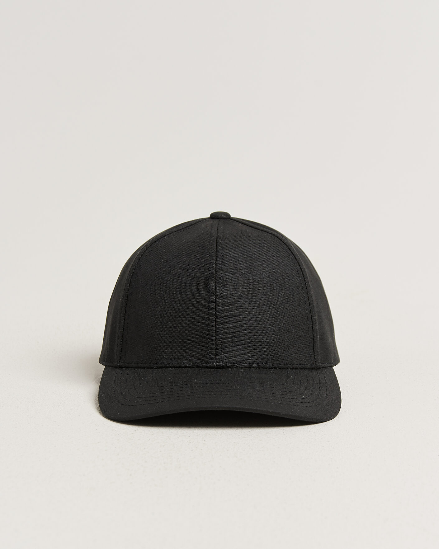 Uomini | Cappelli & Berretti | Varsity Headwear | Oilskin Baseball Cap Black