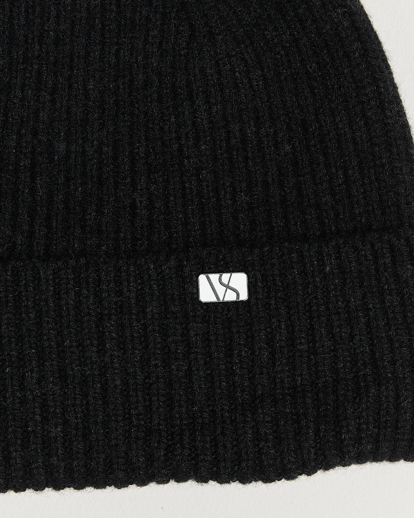 Uomini | Cappelli & Berretti | Varsity Headwear | Wool/Cashmere Beanie Charcoal Black