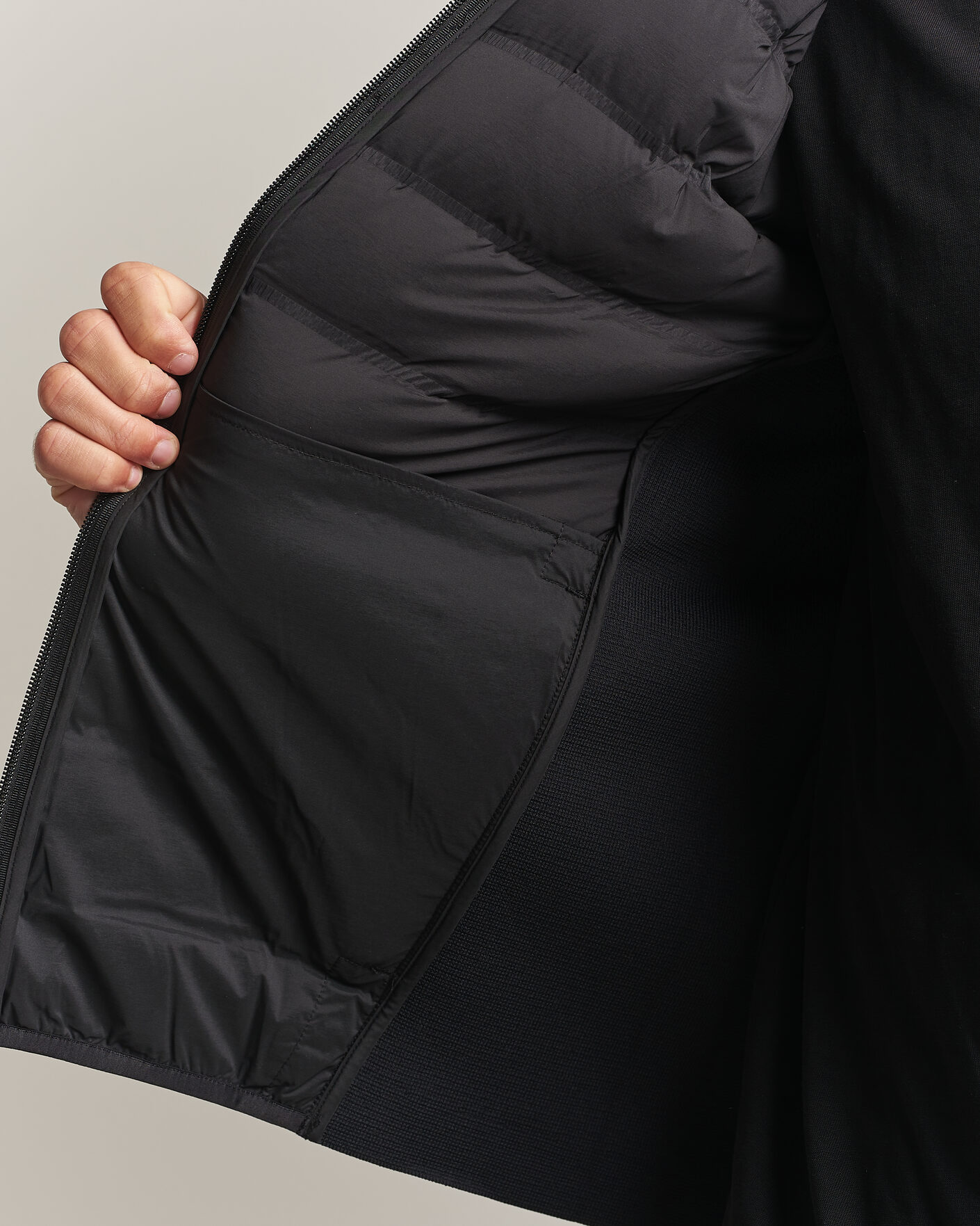 Uomini | Giacche | Sail Racing | Element Seamless Hybrid Jacket Carbon
