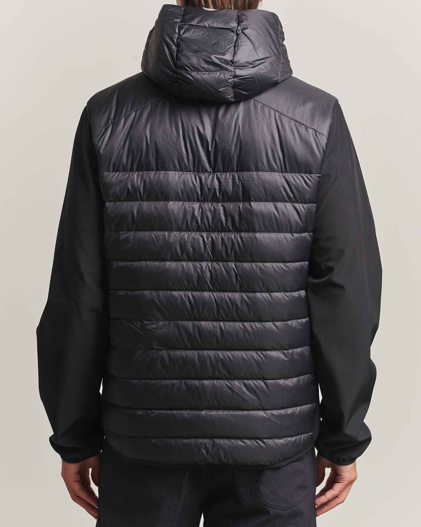 Uomini | Giacche | Sail Racing | Spray Down Hooded Hybrid Jacket Carbon