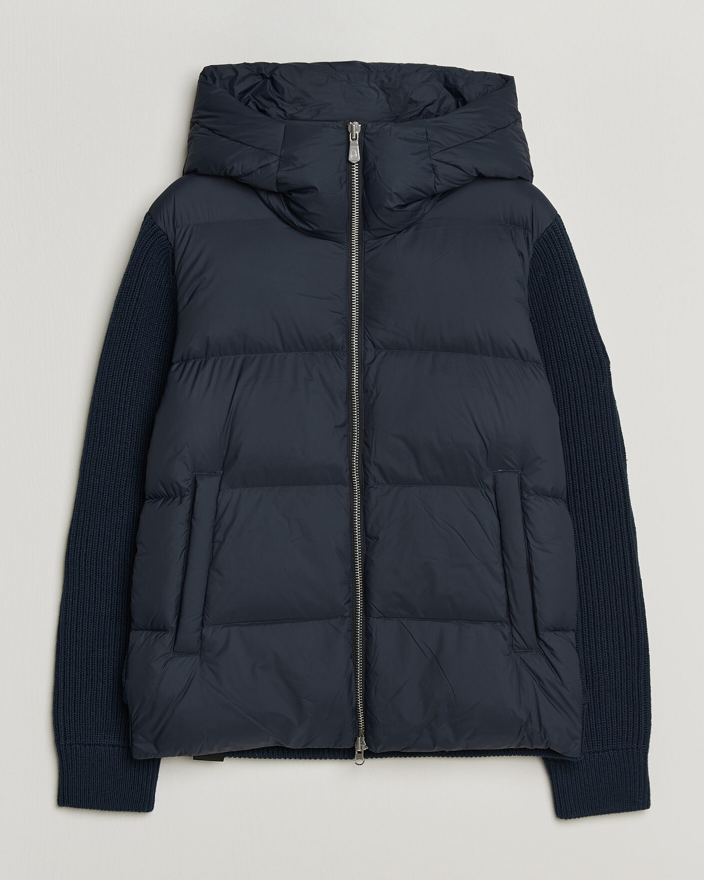 Uomini | Giacche | Sail Racing | Ridge Hooded Hybrid Jacket Dark Navy