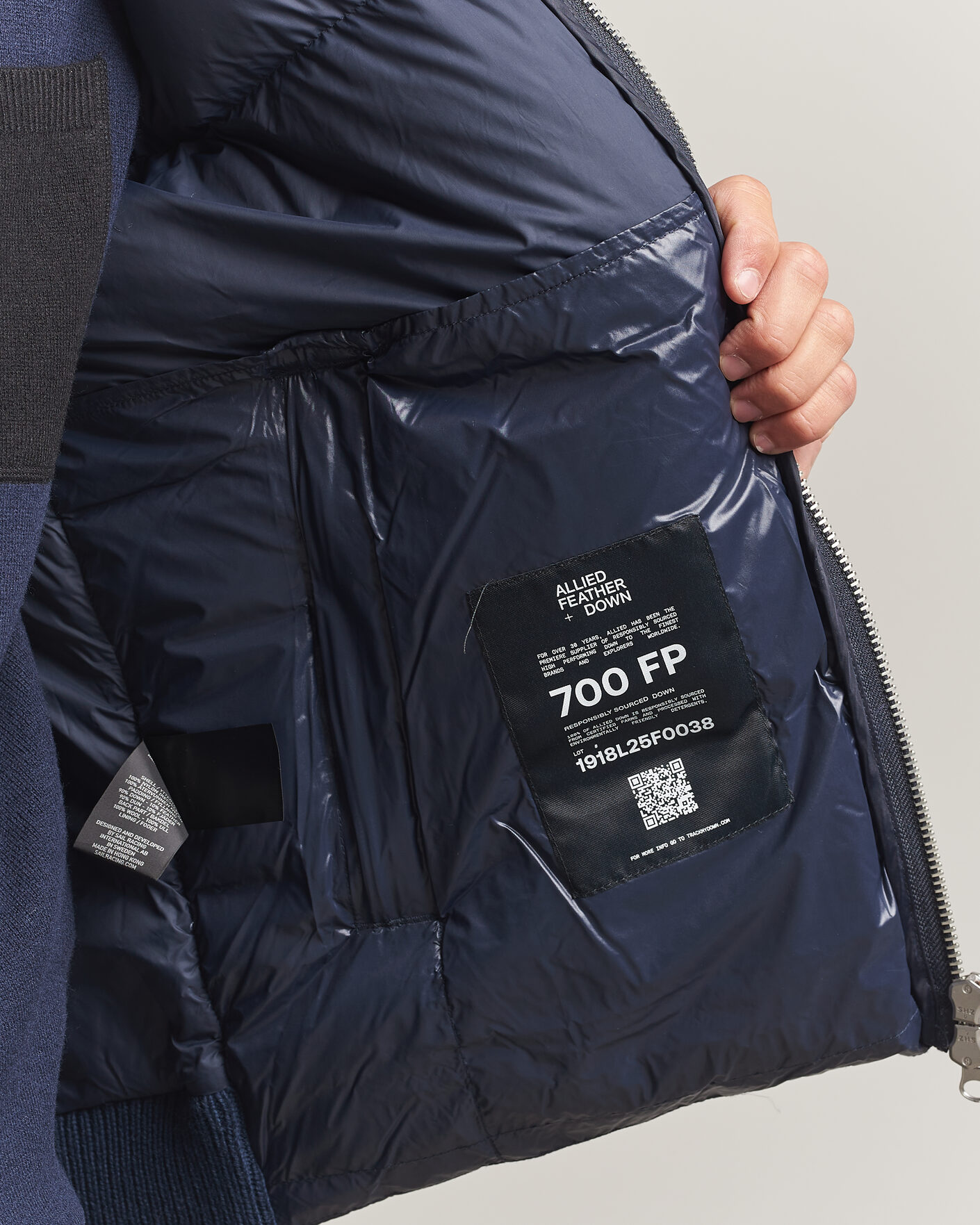 Uomini | Giacche | Sail Racing | Ridge Hooded Hybrid Jacket Dark Navy