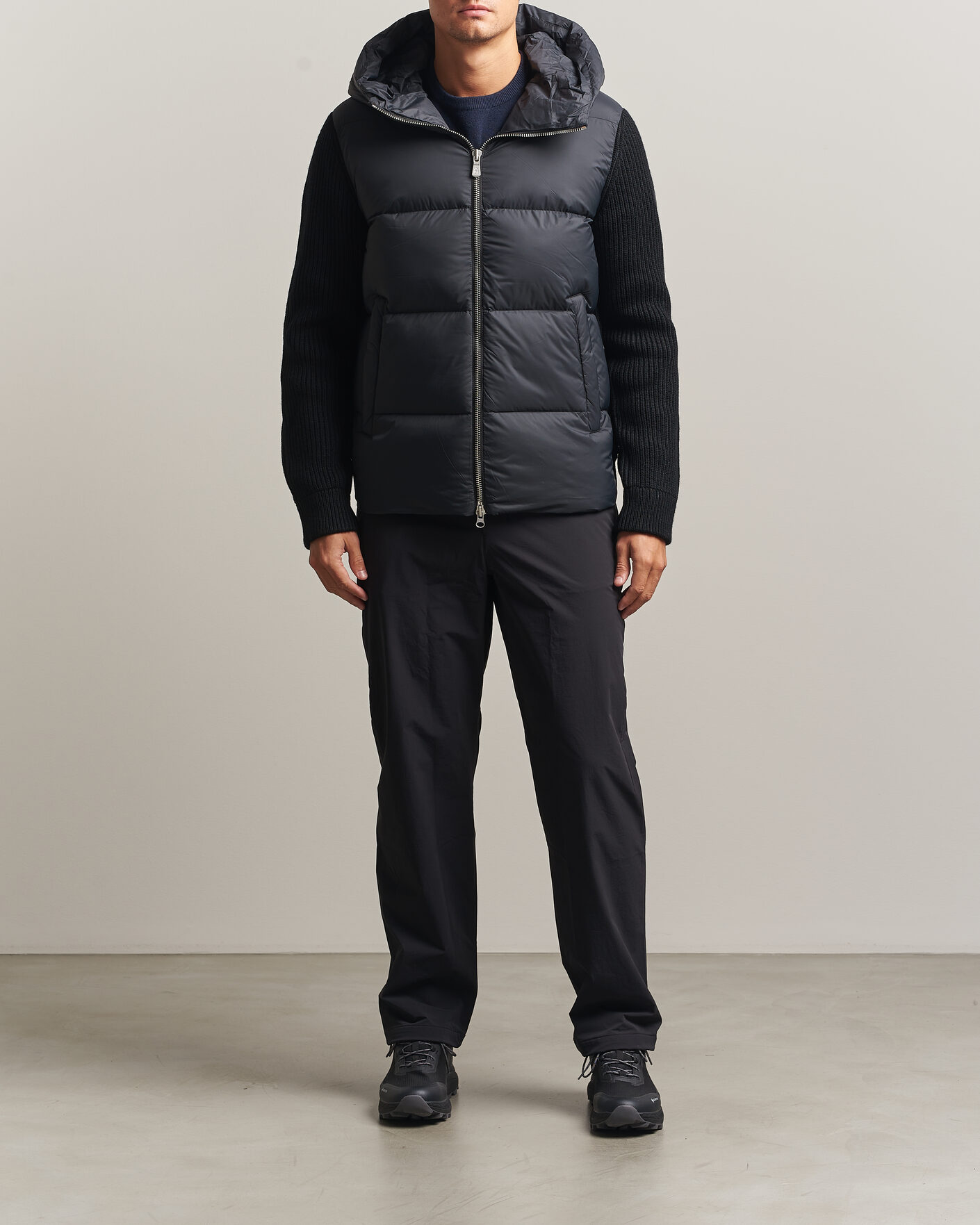 Uomini | Giacche | Sail Racing | Ridge Hooded Hybrid Jacket Carbon