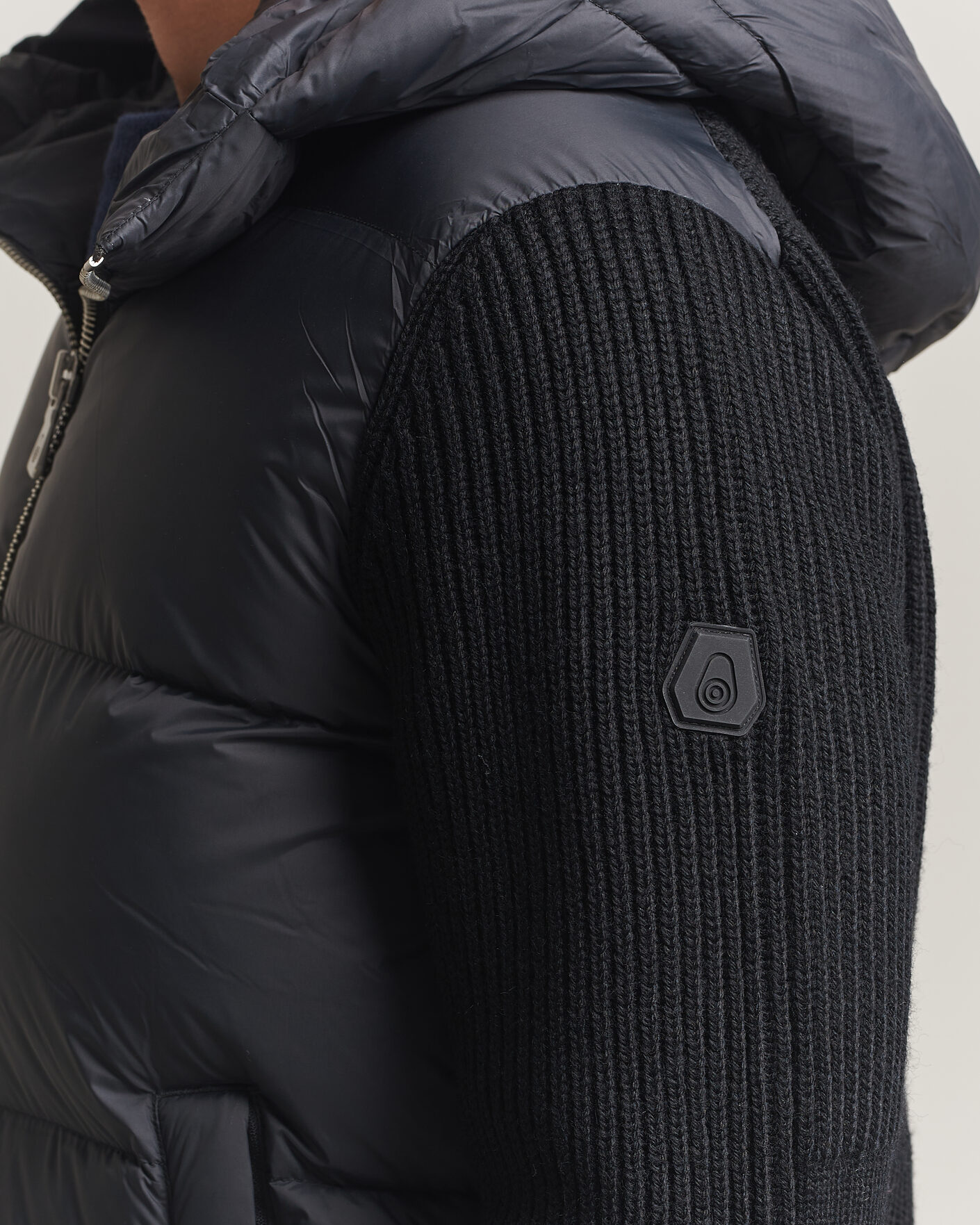Uomini | Giacche | Sail Racing | Ridge Hooded Hybrid Jacket Carbon