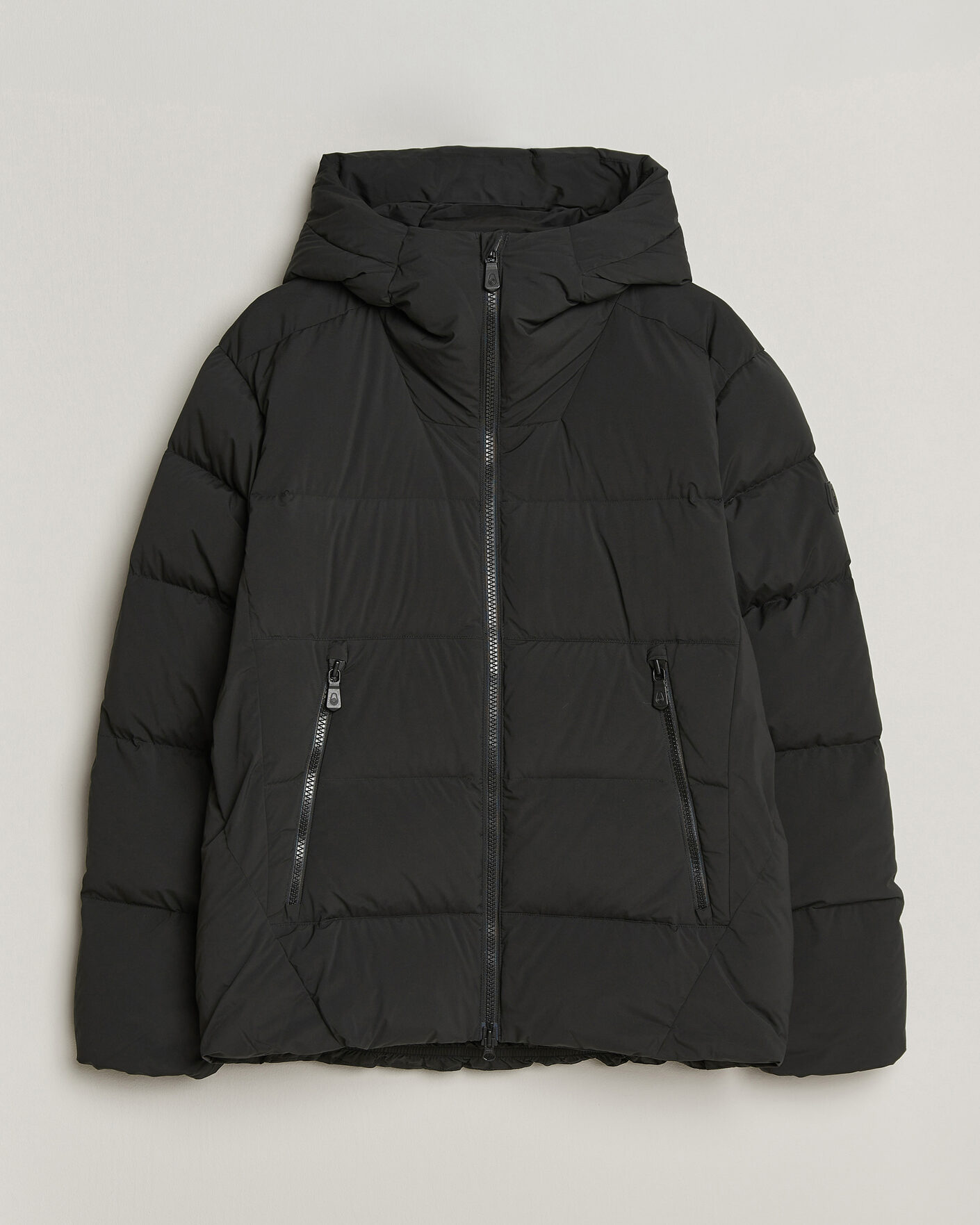 Uomini | Giacche | Sail Racing | Cloud Stretch Down Hooded Jacket Carbon
