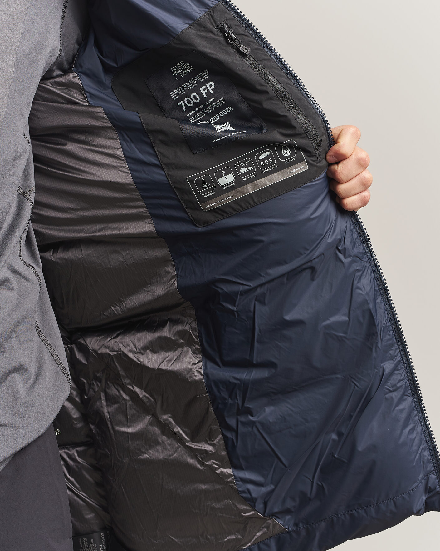Uomini | Giacche | Sail Racing | Cloud Down Hooded Parka Dark Navy