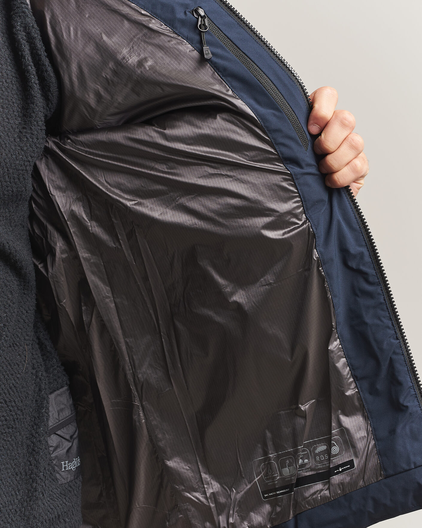 Uomini | Giacche | Sail Racing | Patrol Down Hooded Jacket Dark Navy