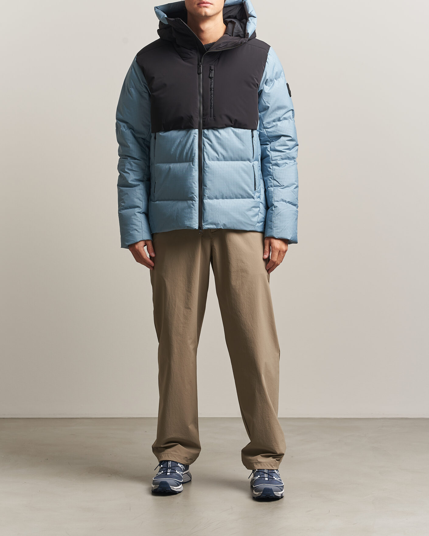 Uomini | Giacche | Sail Racing | Polar Down Hooded Jacket Aurora Blue