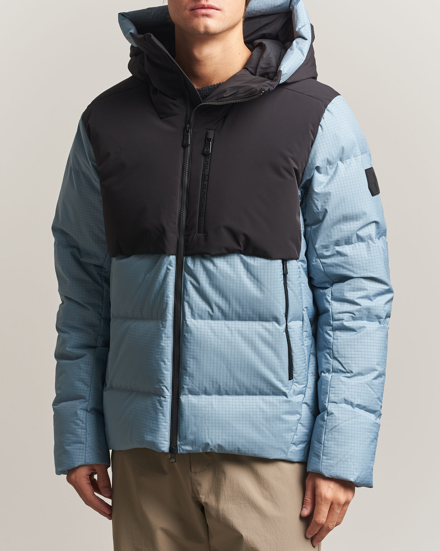 Uomini | Giacche | Sail Racing | Polar Down Hooded Jacket Aurora Blue