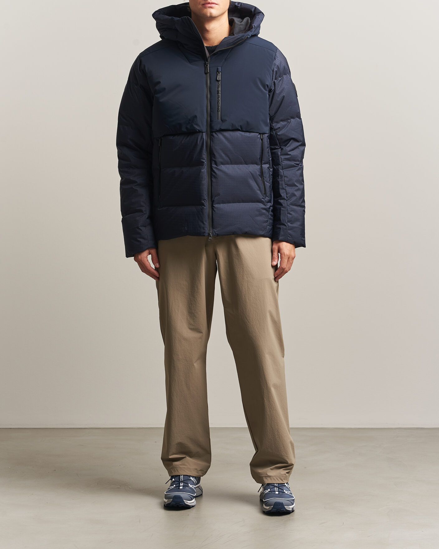 Uomini | Giacche | Sail Racing | Polar Down Hooded Jacket Dark Navy