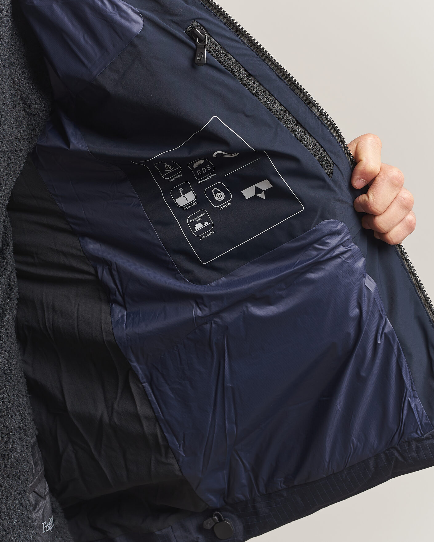 Uomini | Giacche | Sail Racing | Polar Down Hooded Jacket Dark Navy