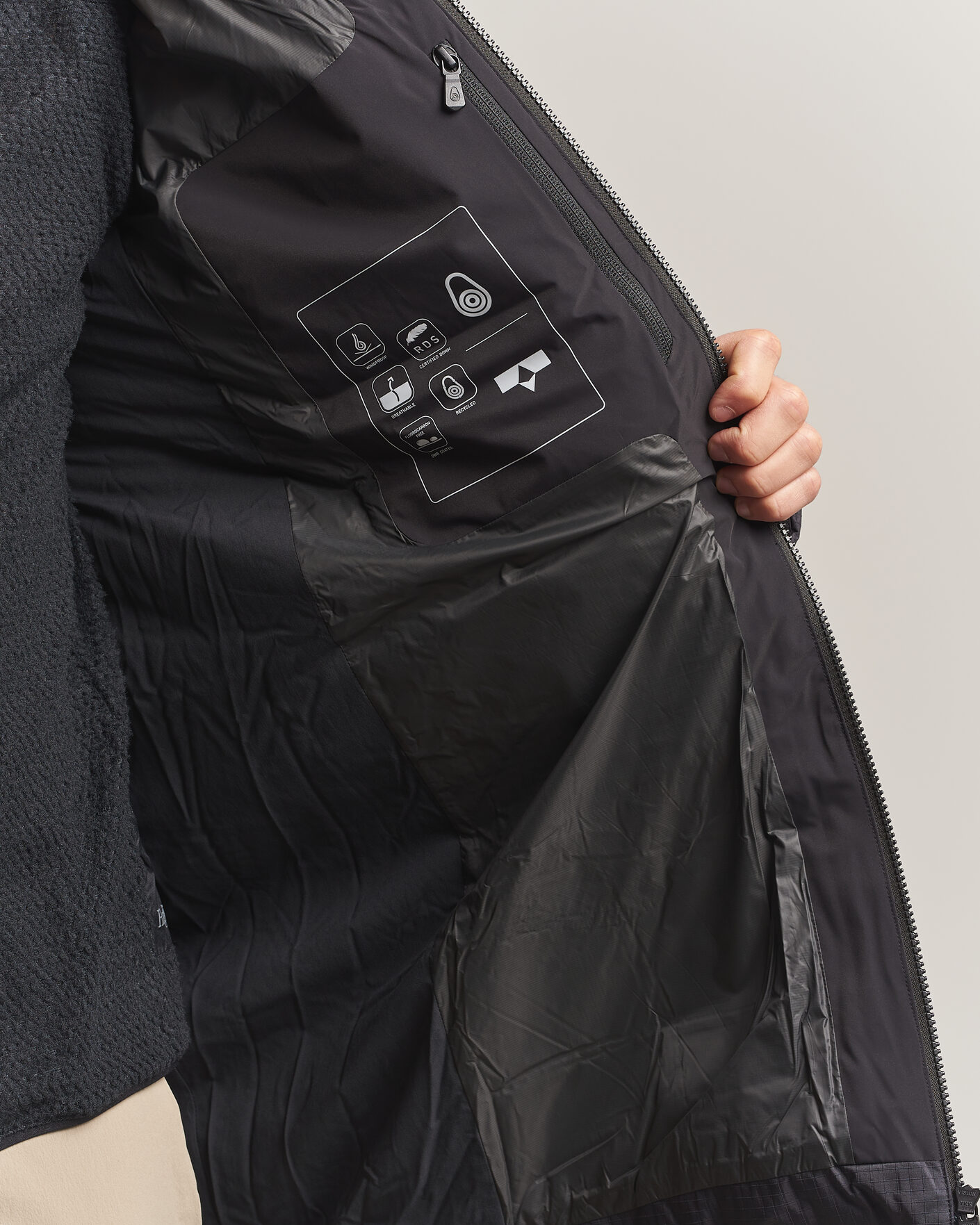 Uomini | Giacche | Sail Racing | Polar Down Hooded Parka Carbon
