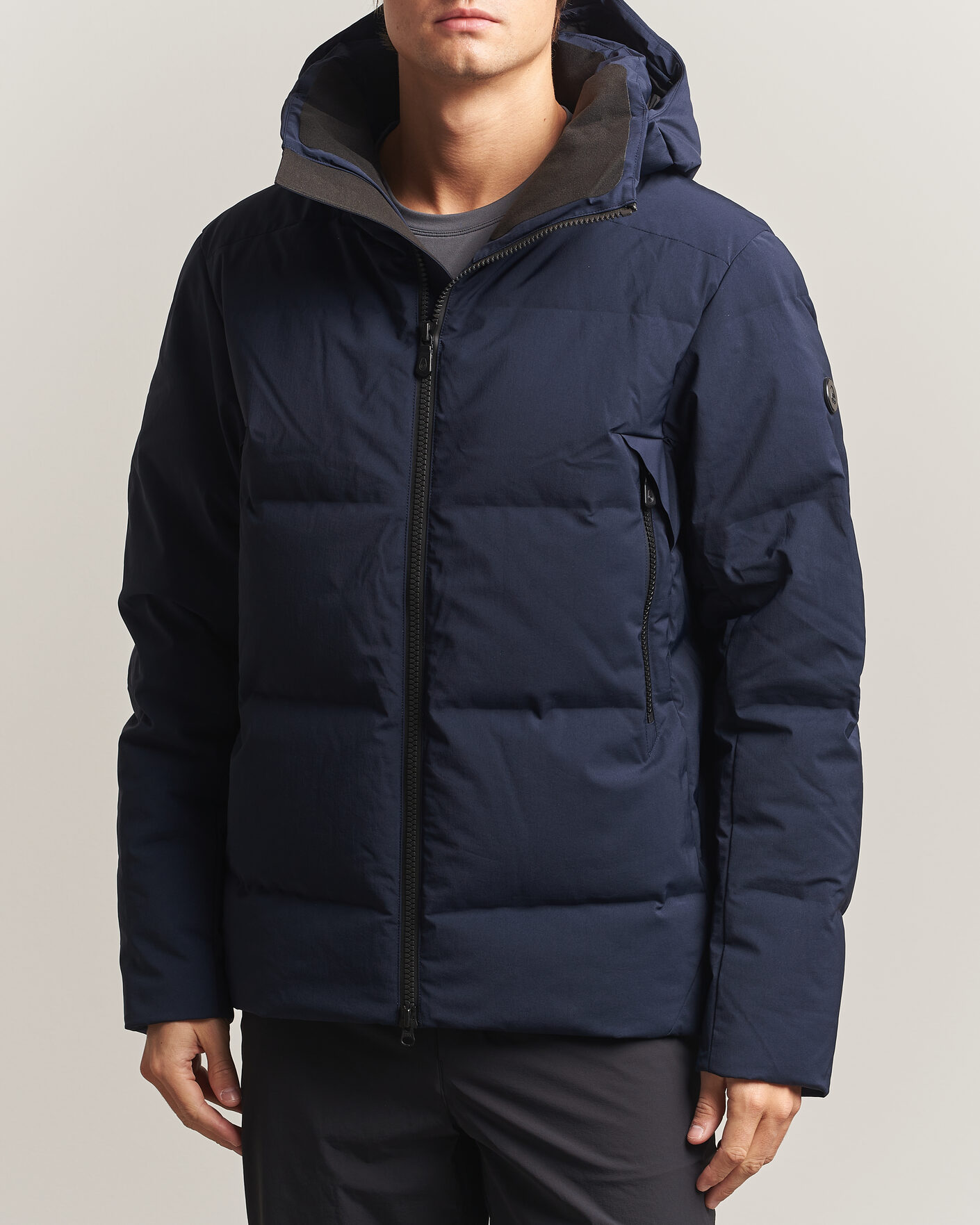 Uomini | Giacche | Sail Racing | Arc Down Hooded Jacket Dark Navy