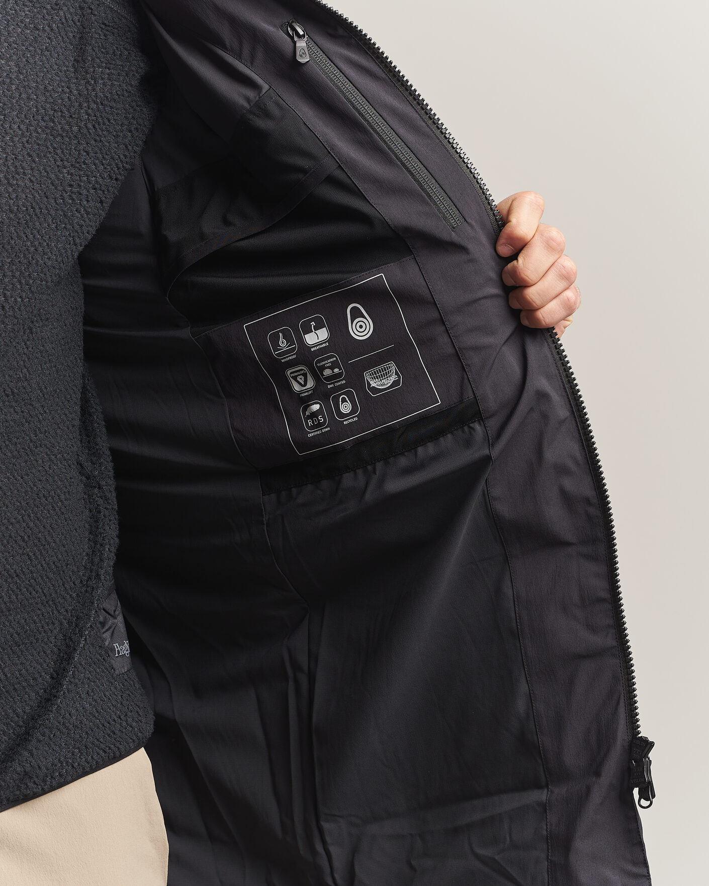 Uomini | Giacche | Sail Racing | Arc Down Hooded Parka Carbon