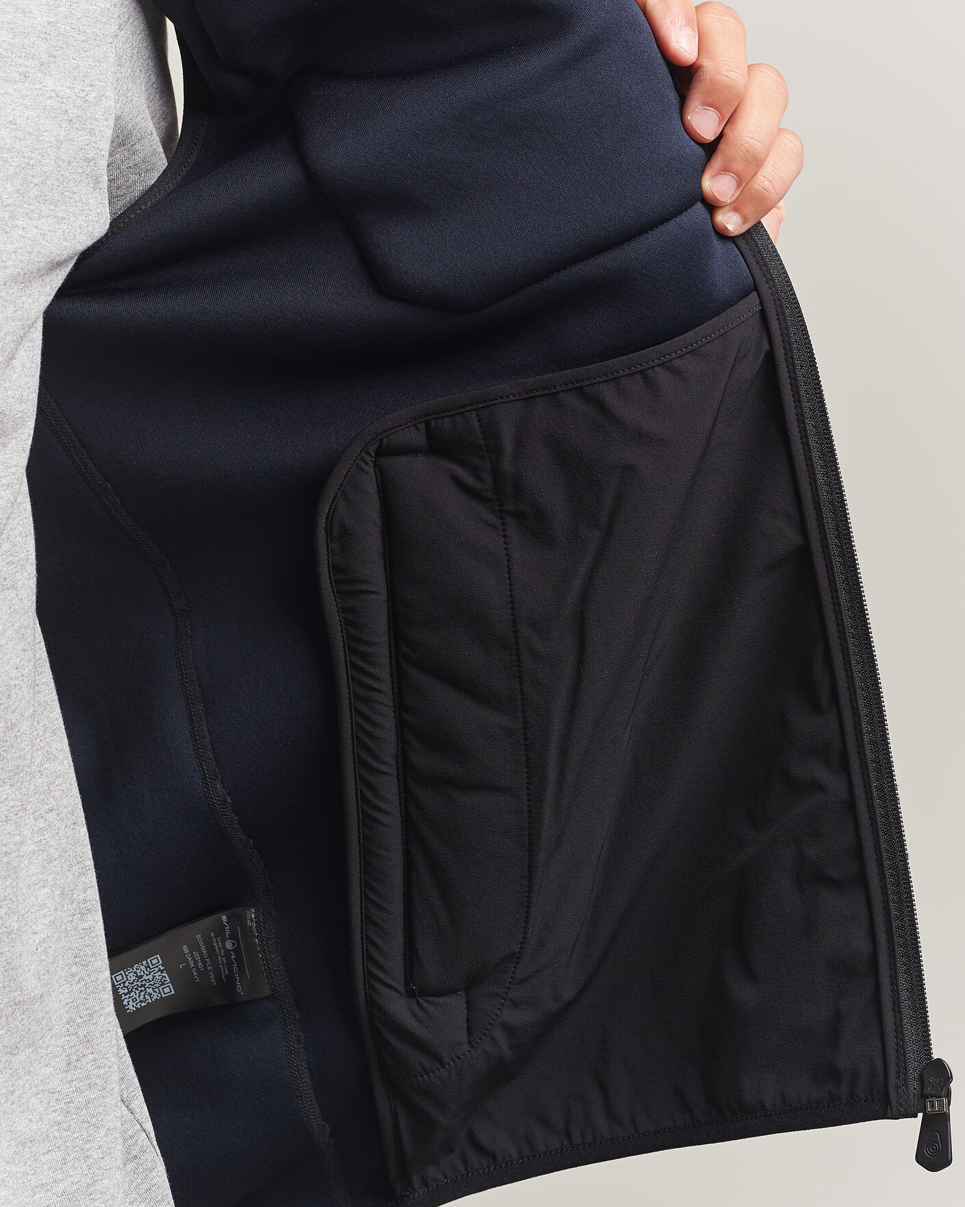 Uomini | Maglieria | Sail Racing | Bowman Pile Vest Dark Navy