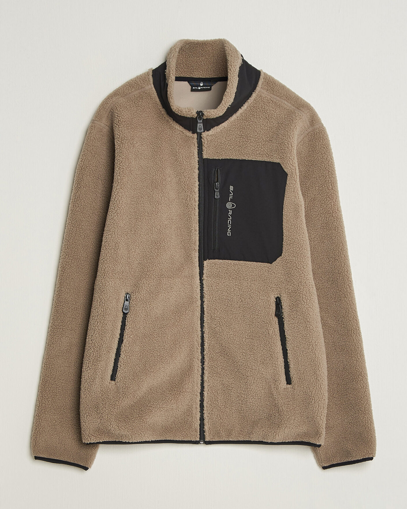 Uomini | Maglieria | Sail Racing | Bowman Pile Full Zip Sand