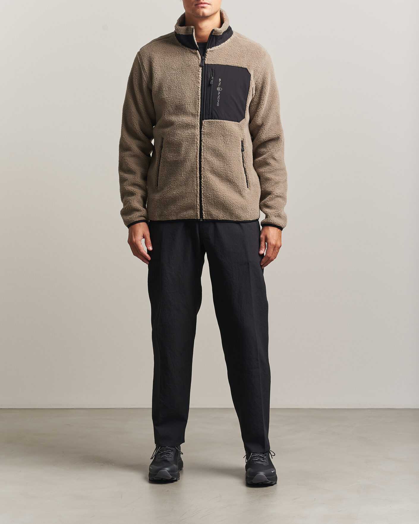 Uomini | Maglieria | Sail Racing | Bowman Pile Full Zip Sand