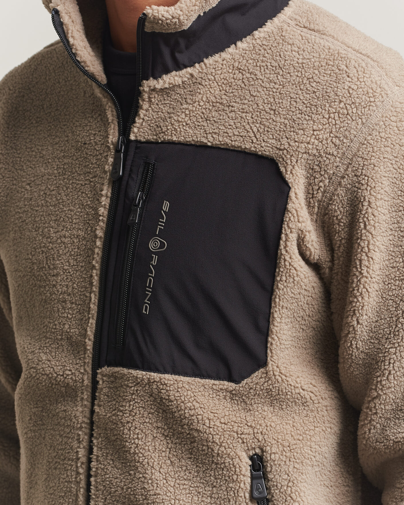 Uomini | Maglieria | Sail Racing | Bowman Pile Full Zip Sand