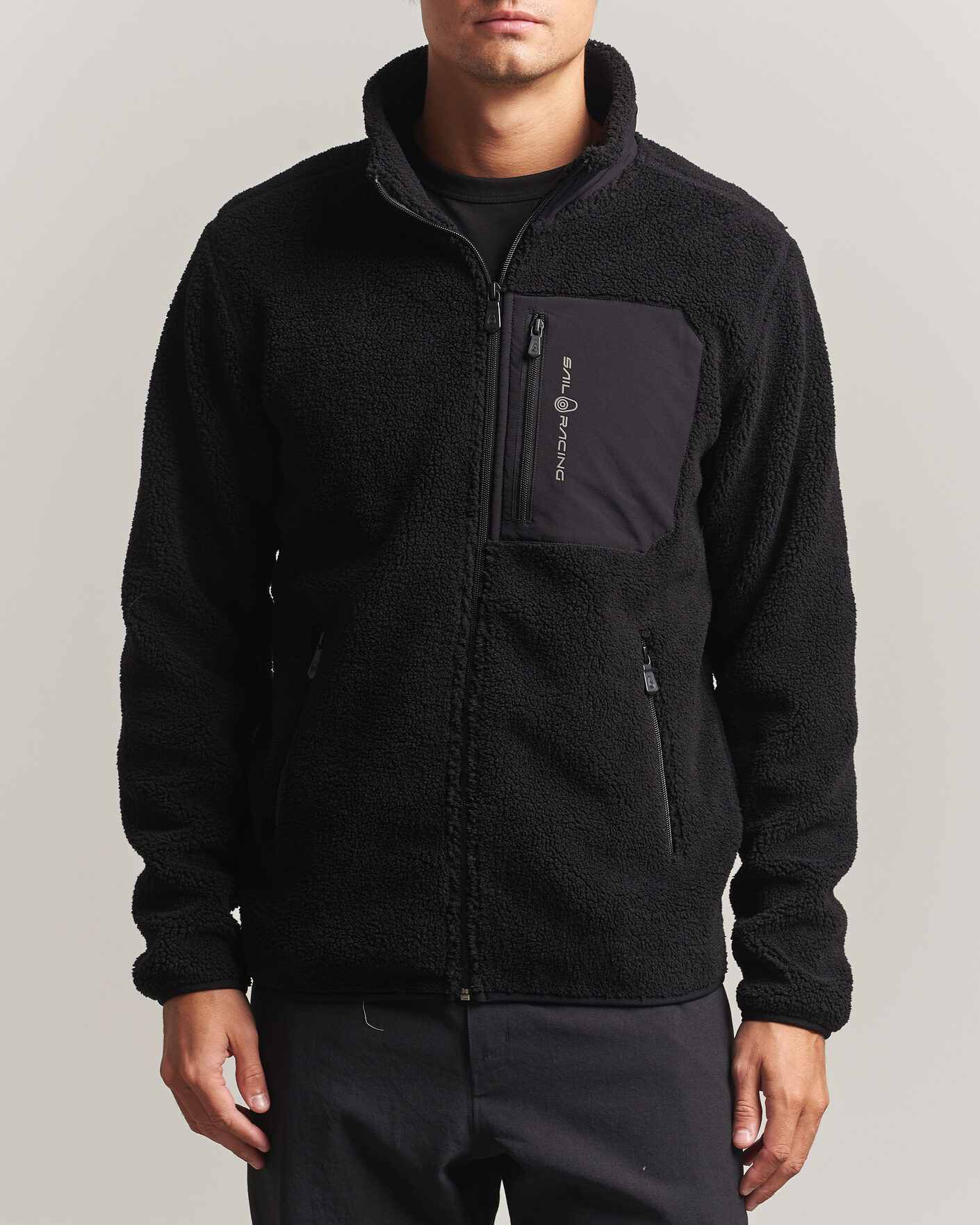 Uomini | Maglieria | Sail Racing | Bowman Pile Full Zip Carbon
