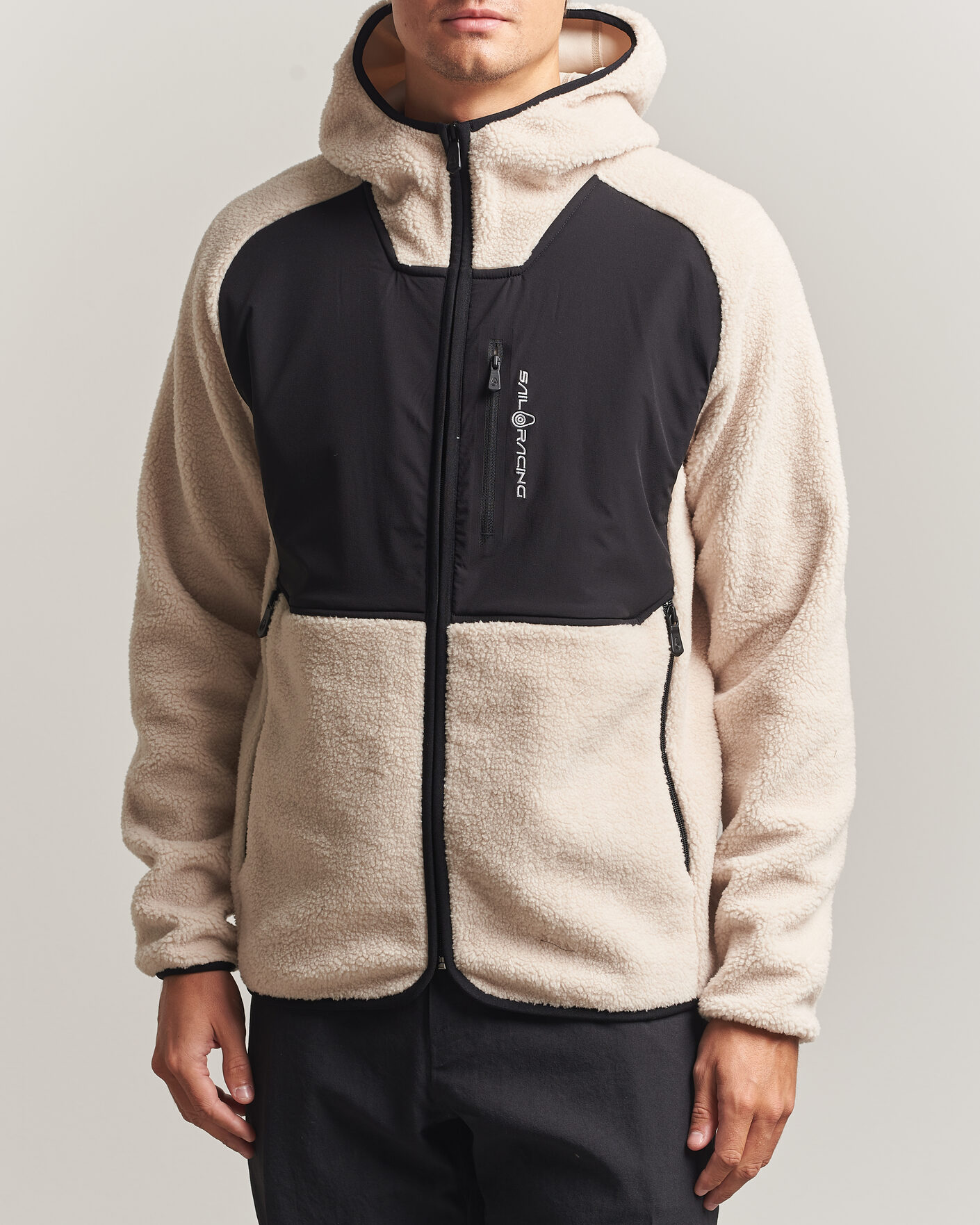 Uomini | Maglieria | Sail Racing | Patrol Pile Full Zip Hoodie Ivory