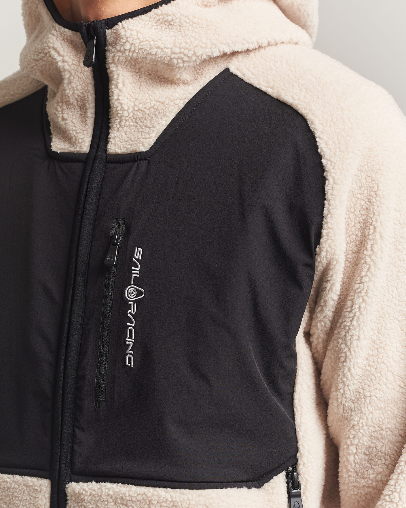 Uomini | Maglieria | Sail Racing | Patrol Pile Full Zip Hoodie Ivory