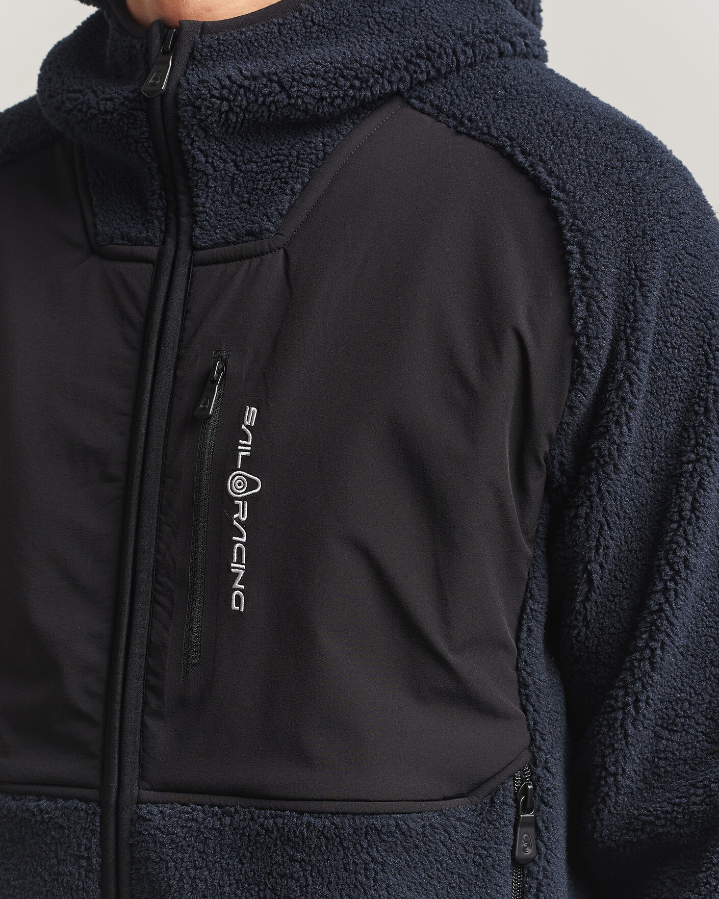 Uomini | Maglieria | Sail Racing | Patrol Pile Full Zip Hoodie Dark Navy