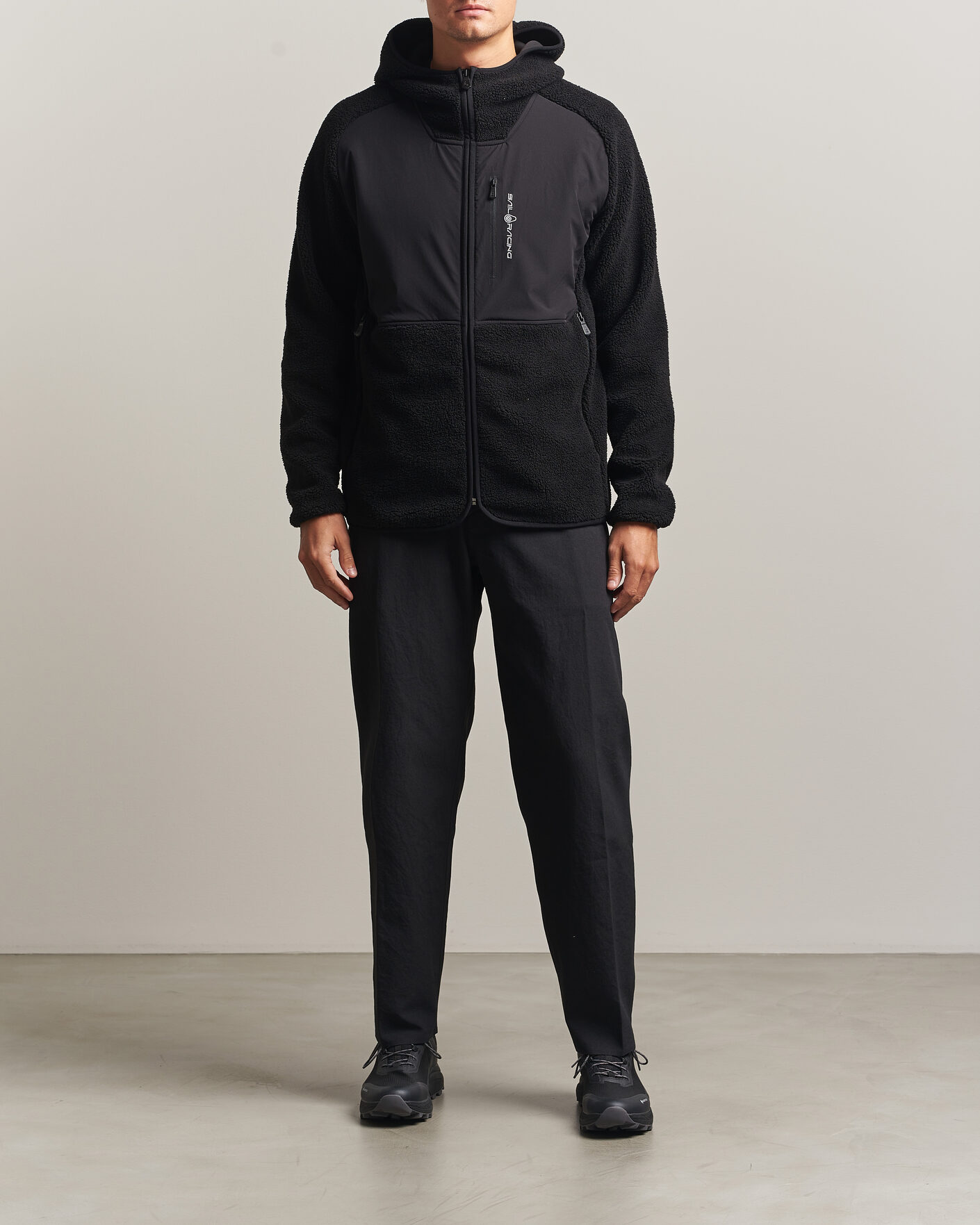 Uomini | Maglieria | Sail Racing | Patrol Pile Full Zip Hoodie Carbon