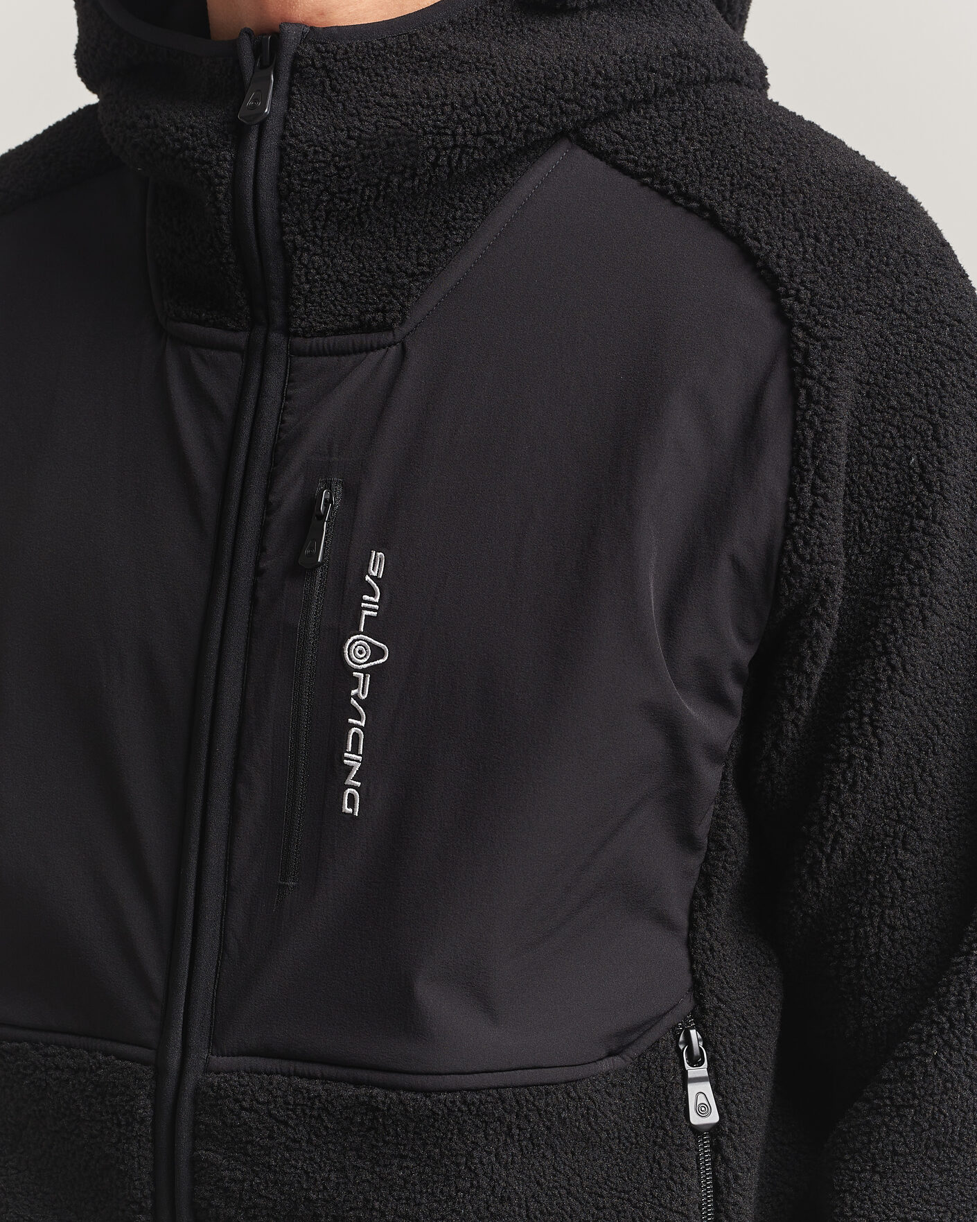Uomini | Maglieria | Sail Racing | Patrol Pile Full Zip Hoodie Carbon