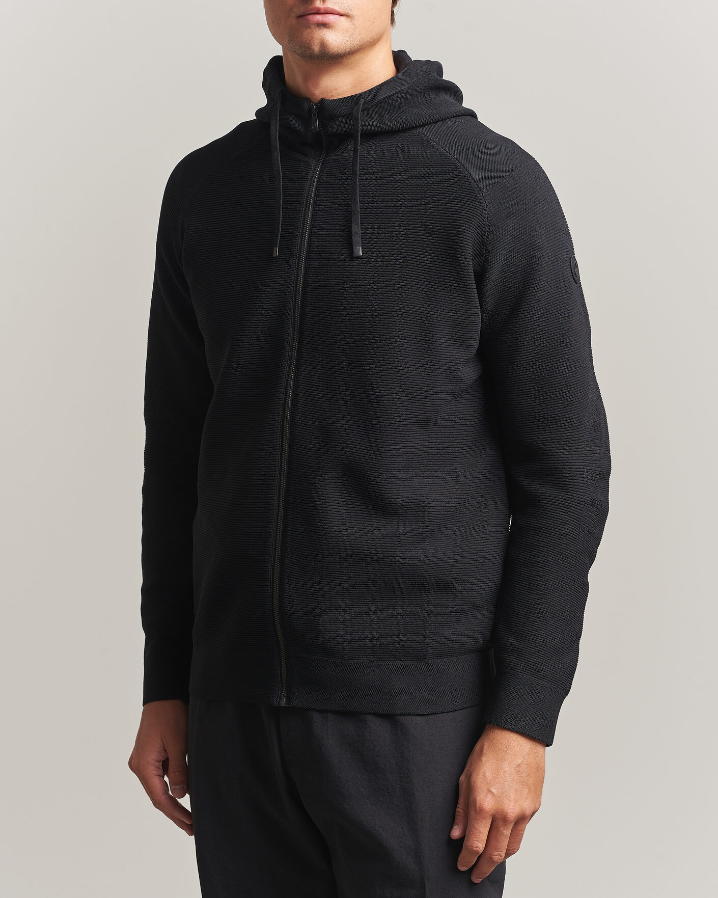 Uomini | Maglieria | Sail Racing | Element Seamless Full Zip Hoodie Carbon