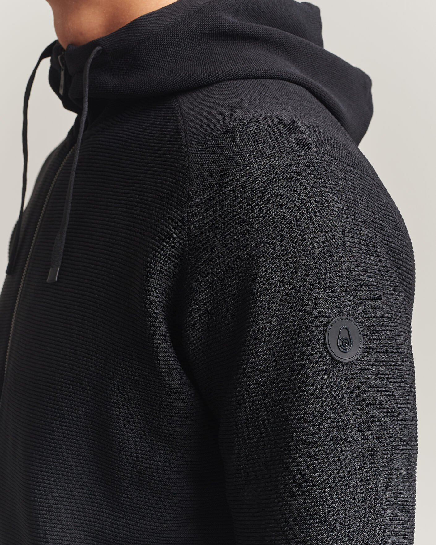 Uomini | Maglieria | Sail Racing | Element Seamless Full Zip Hoodie Carbon