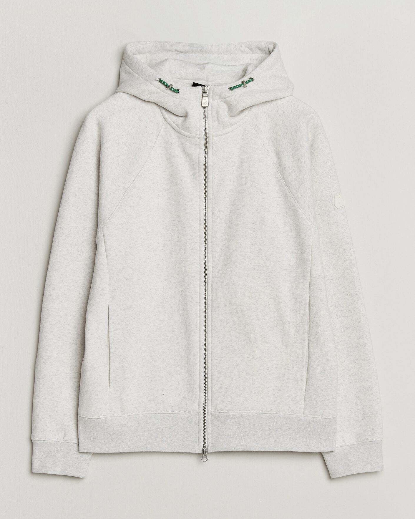Uomini | Maglieria | Sail Racing | Flow Full Zip Hoodie Light Grey Melange