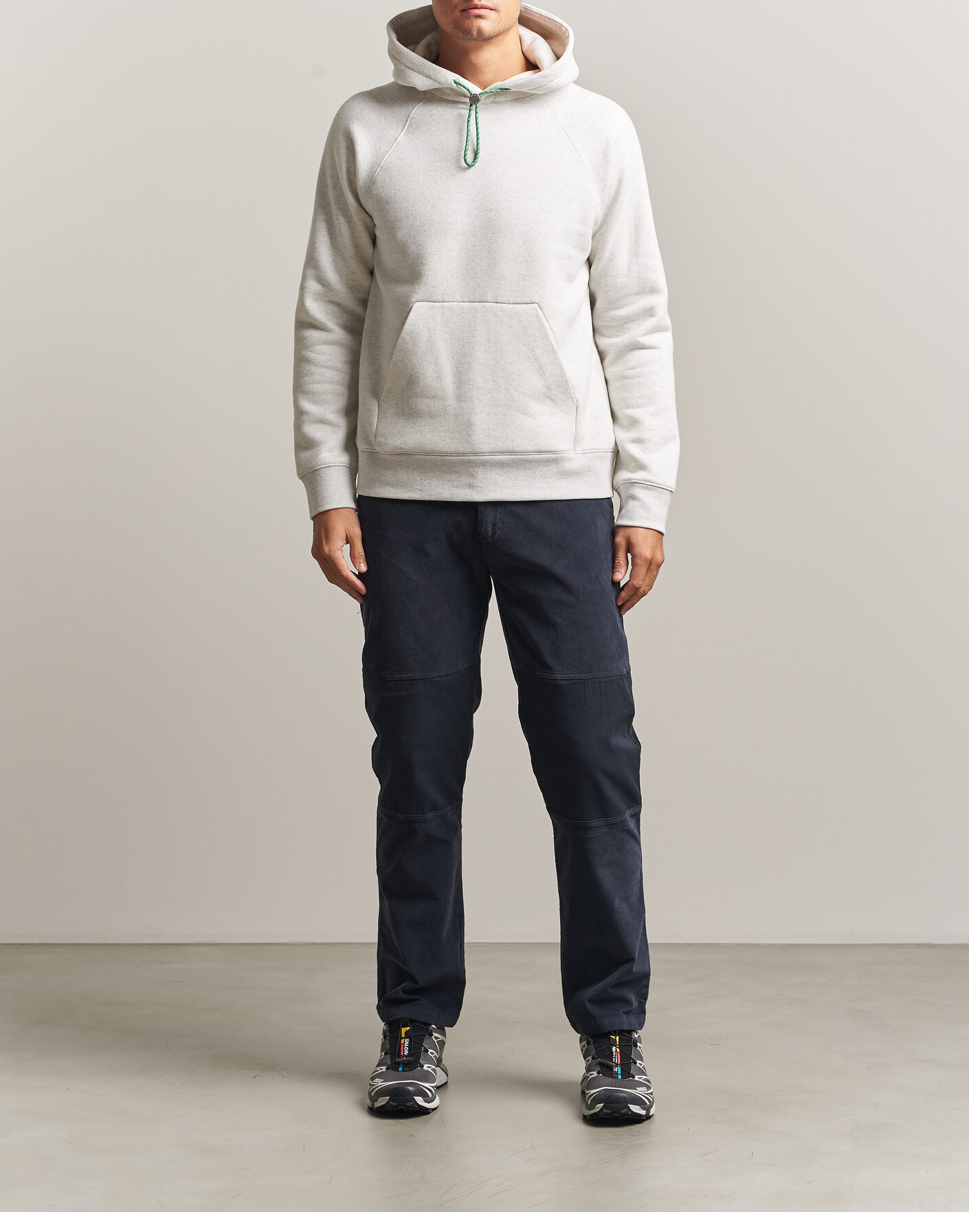 Uomini | Maglieria | Sail Racing | Flow Hoodie Light Grey Melange
