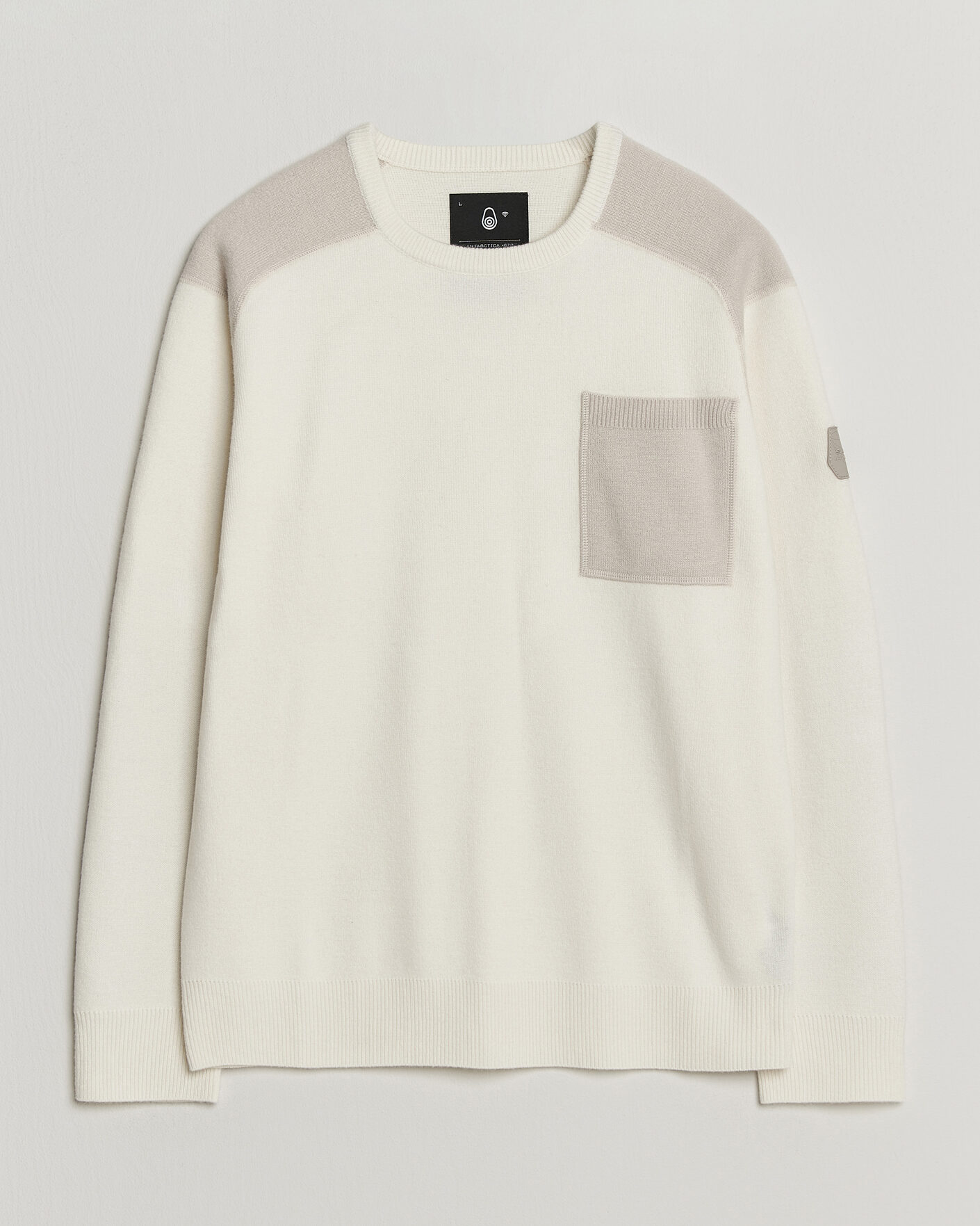 Uomini | Maglieria | Sail Racing | Spine Wool Knitted Sweater Off White