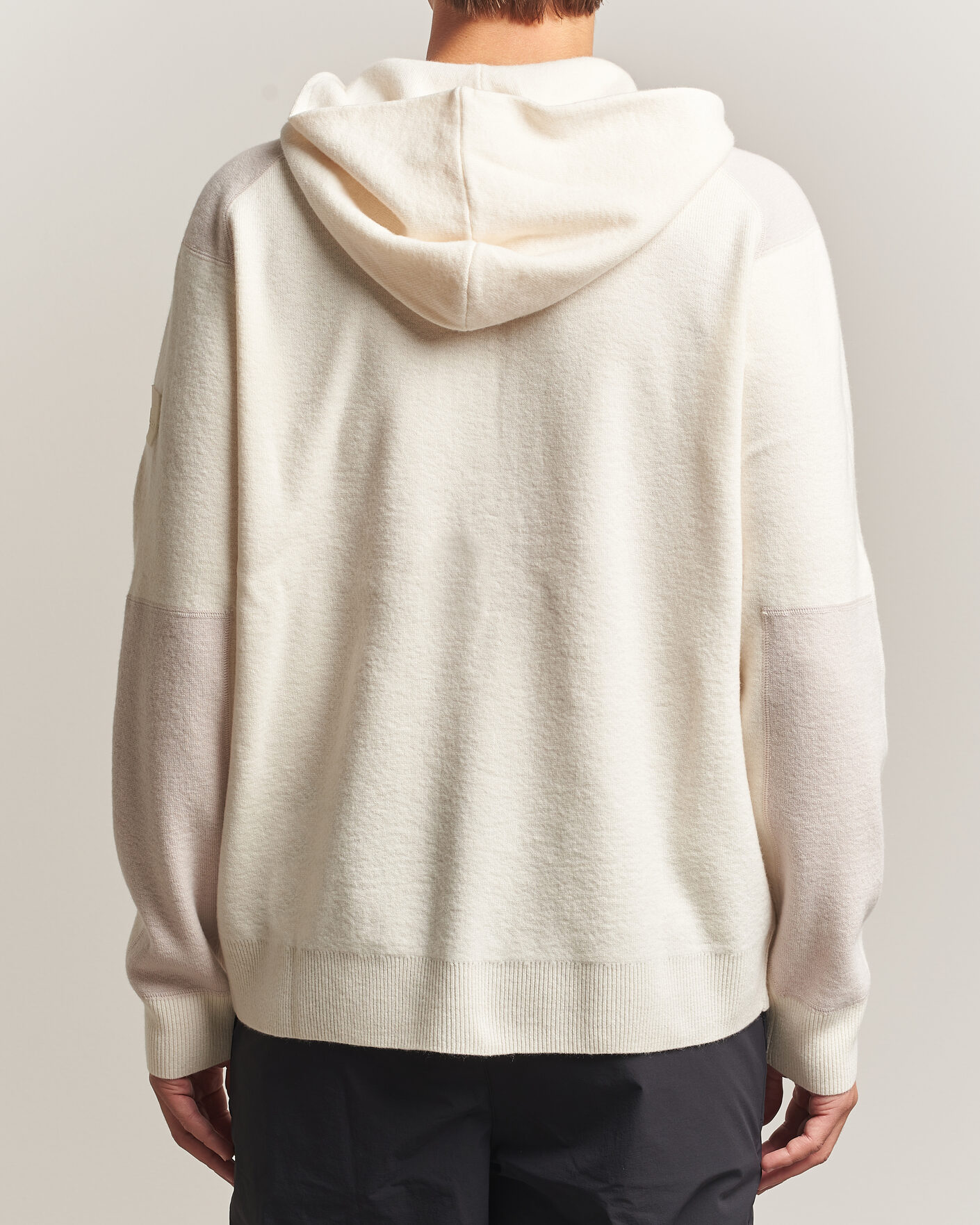 Uomini | Maglieria | Sail Racing | Spine Wool Knitted Full Zip Hoodie Off White