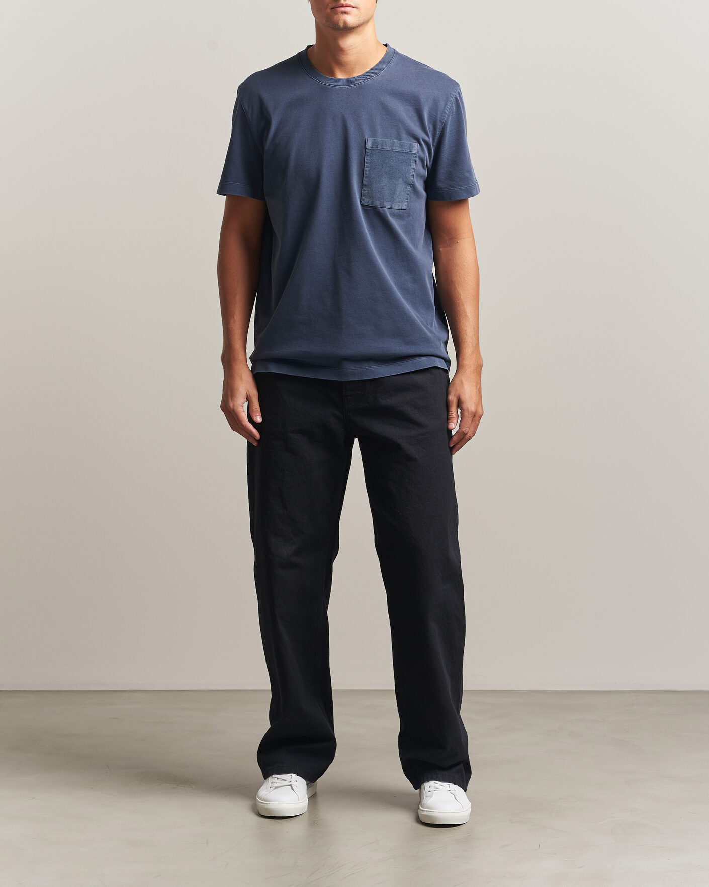 Uomini | T-shirt | Sail Racing | Grinder Corduroy T-Shirt Dark Navy